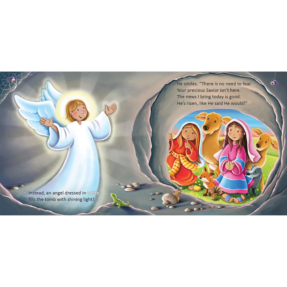 Happy Easter Risen King! An Early Learning Board Book of Colors - Image 4