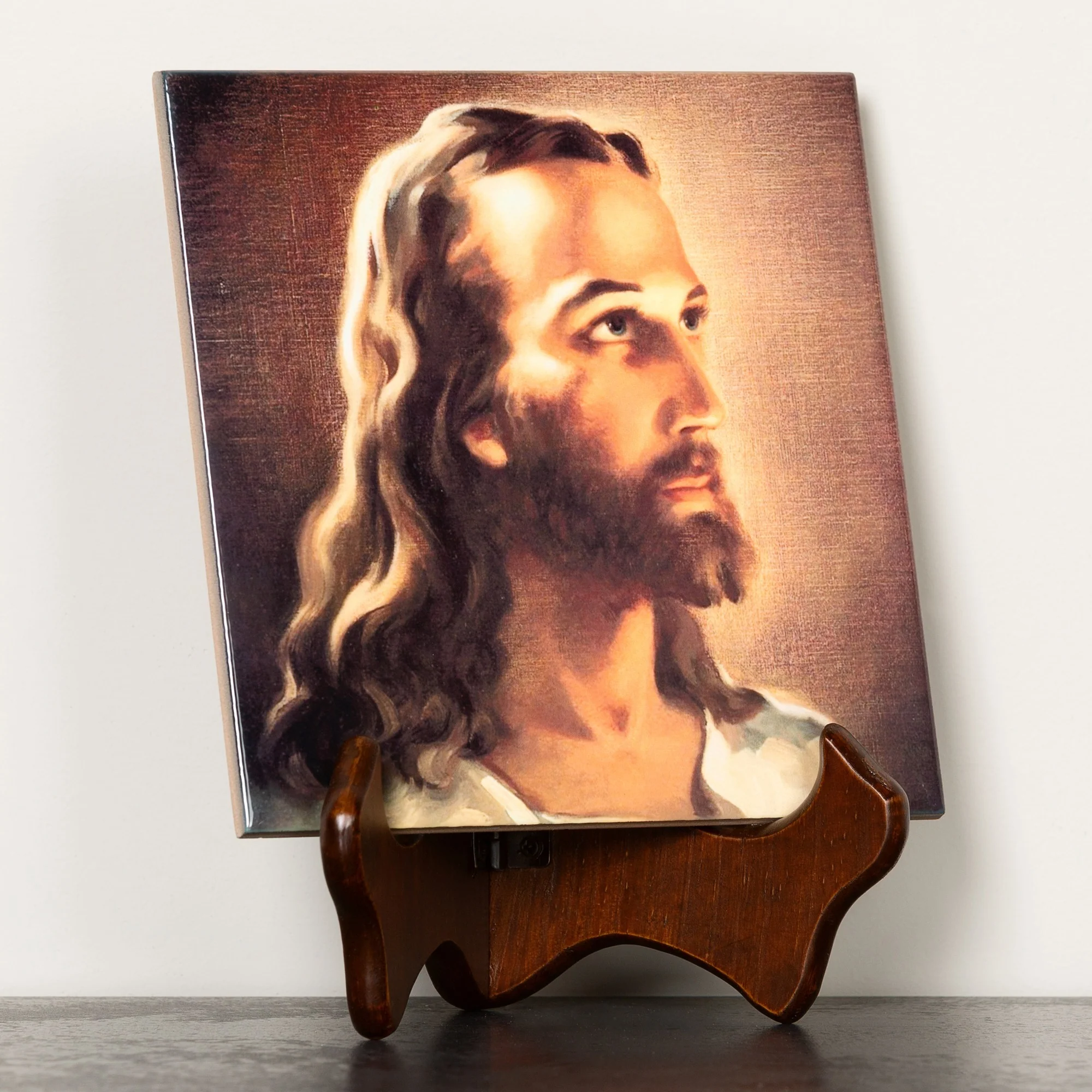 Head of Christ Ceramic Tile