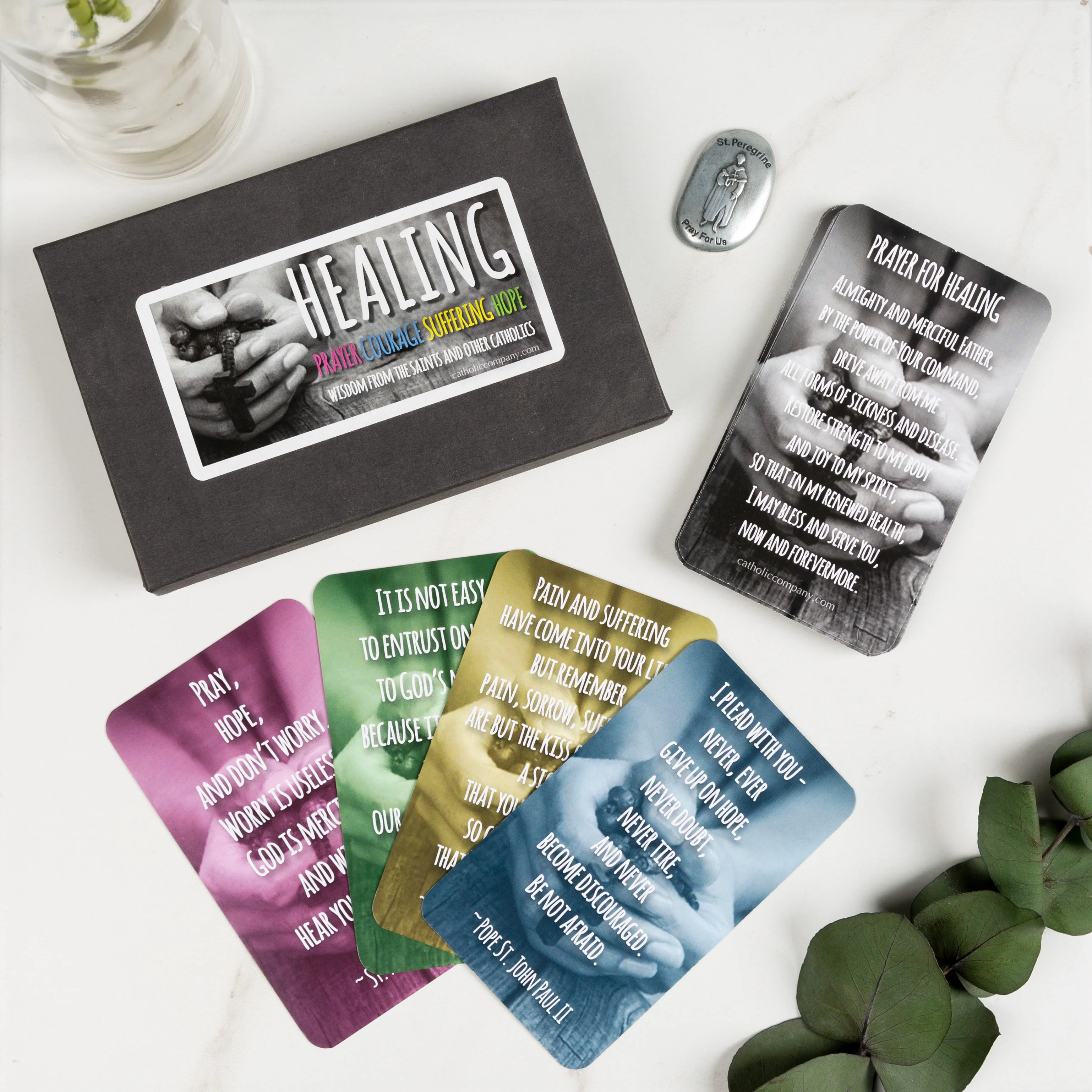 Healing Prayer Cards - Wisdom from the Saints and Other Catholics