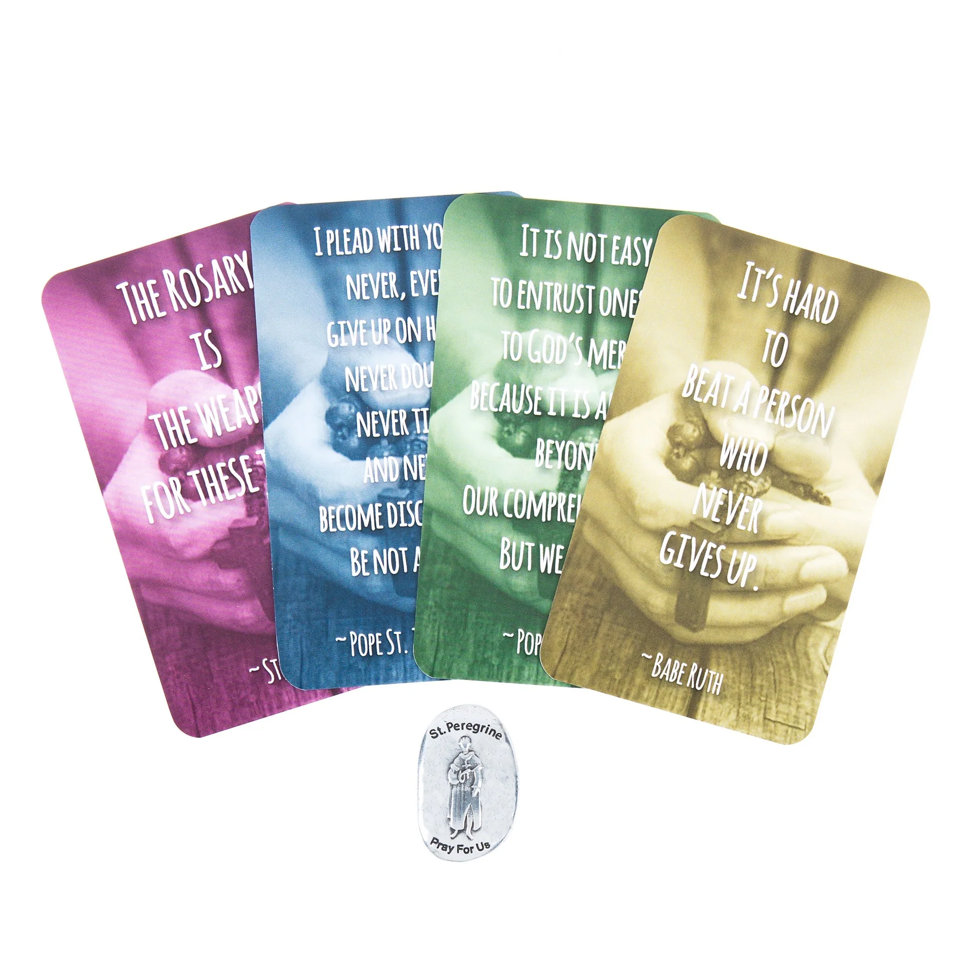 Healing Prayer Cards - Wisdom from the Saints and Other Catholics - Image 2