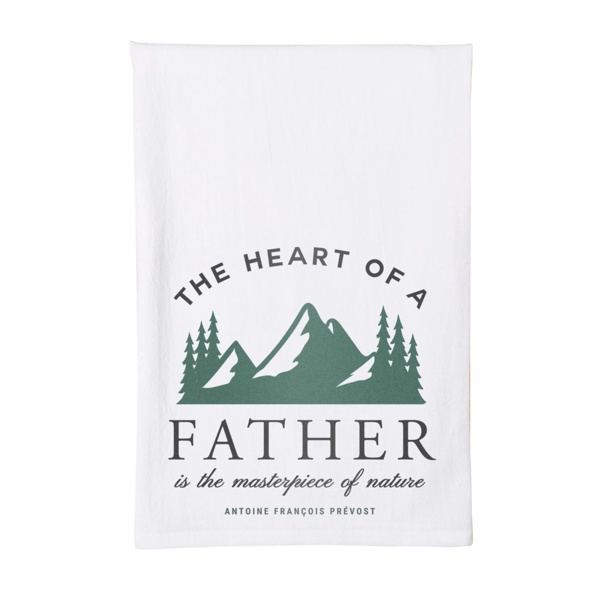 Heart of a Father Dish Towel - Image 2