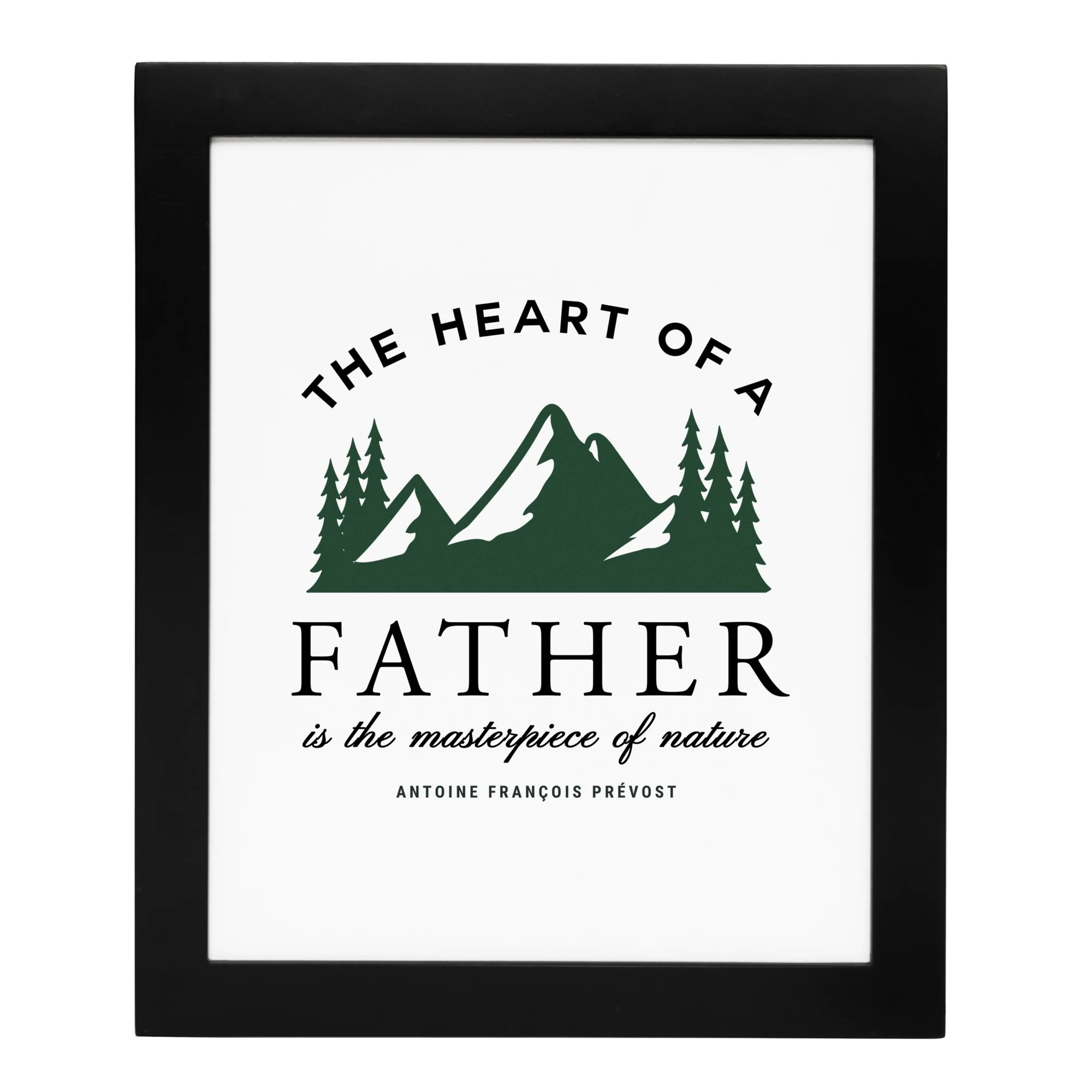 Heart of a Father Framed Print - Image 2