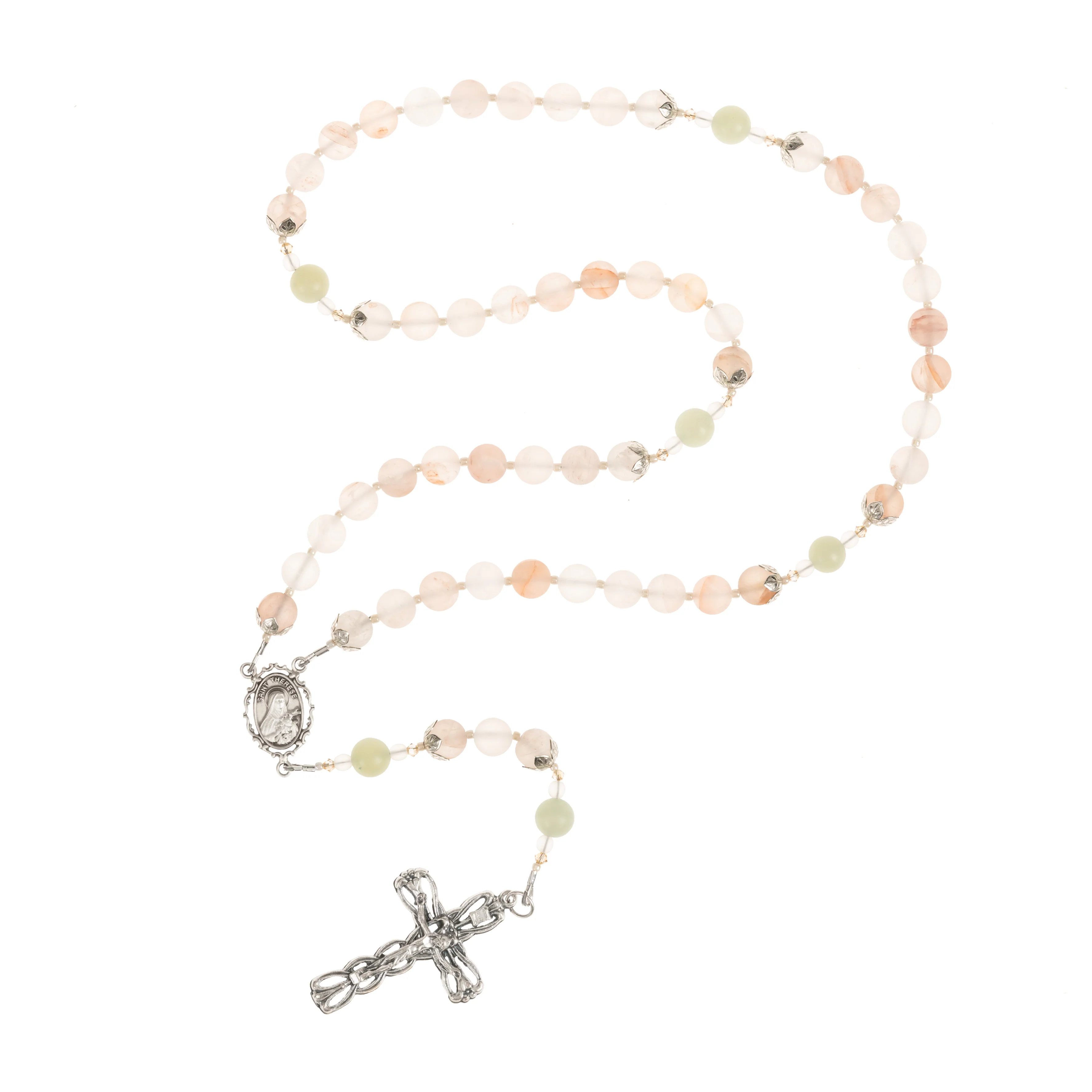 Heart of a Mother St. Therese Rosary - Image 3