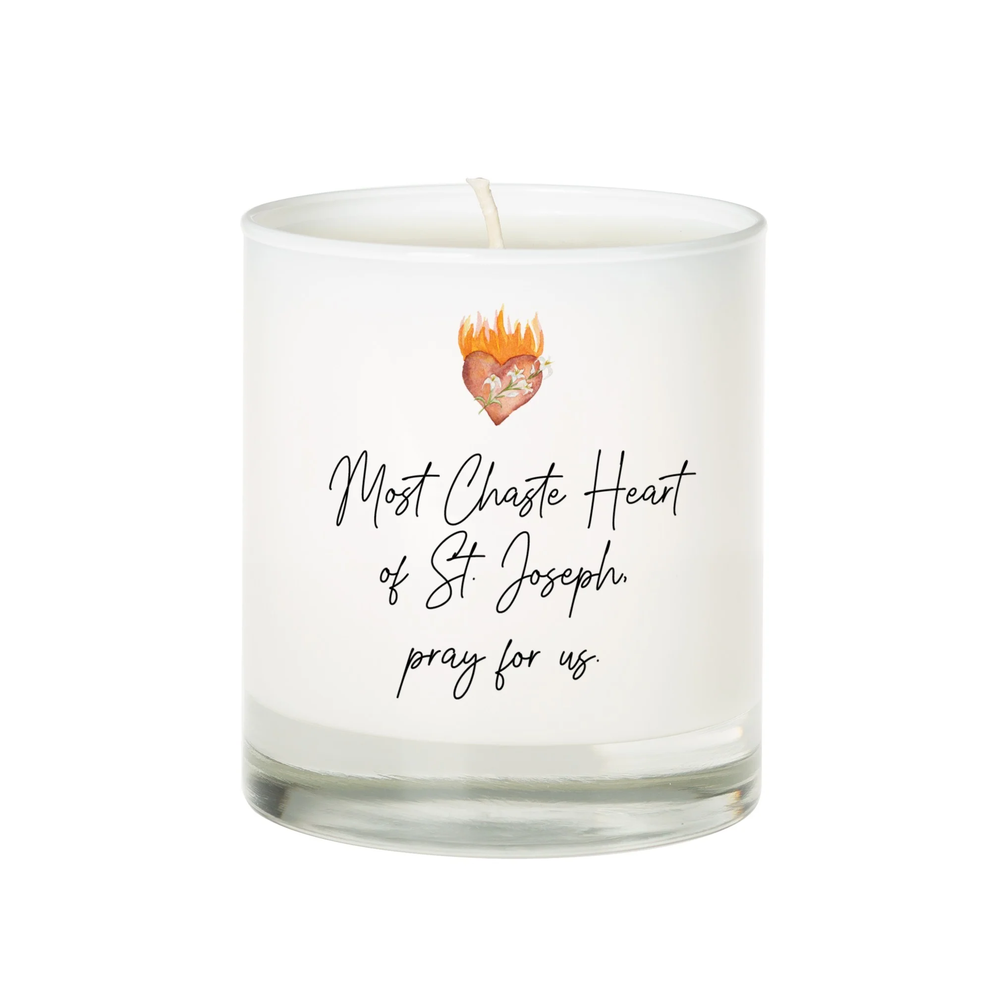 Heart of St. Joseph Candle
