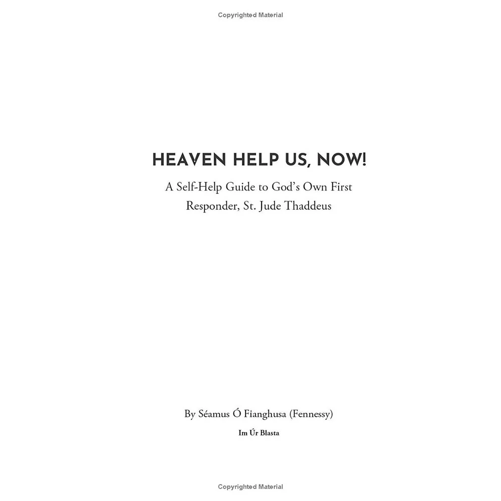 Heaven Help Us, Now! A Self Help Guide to God's Own First Responder, St. Jude Thaddeus - Image 3