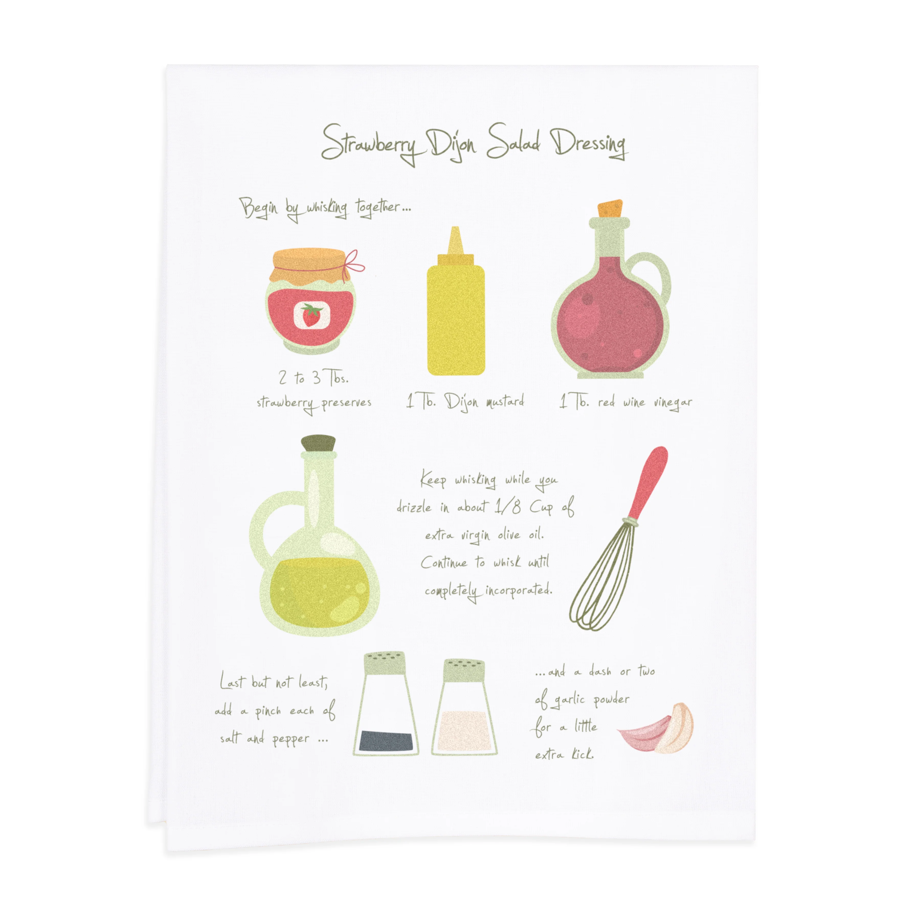 Heavenly Table Recipe Dish Towels - Set of 2 - Image 3