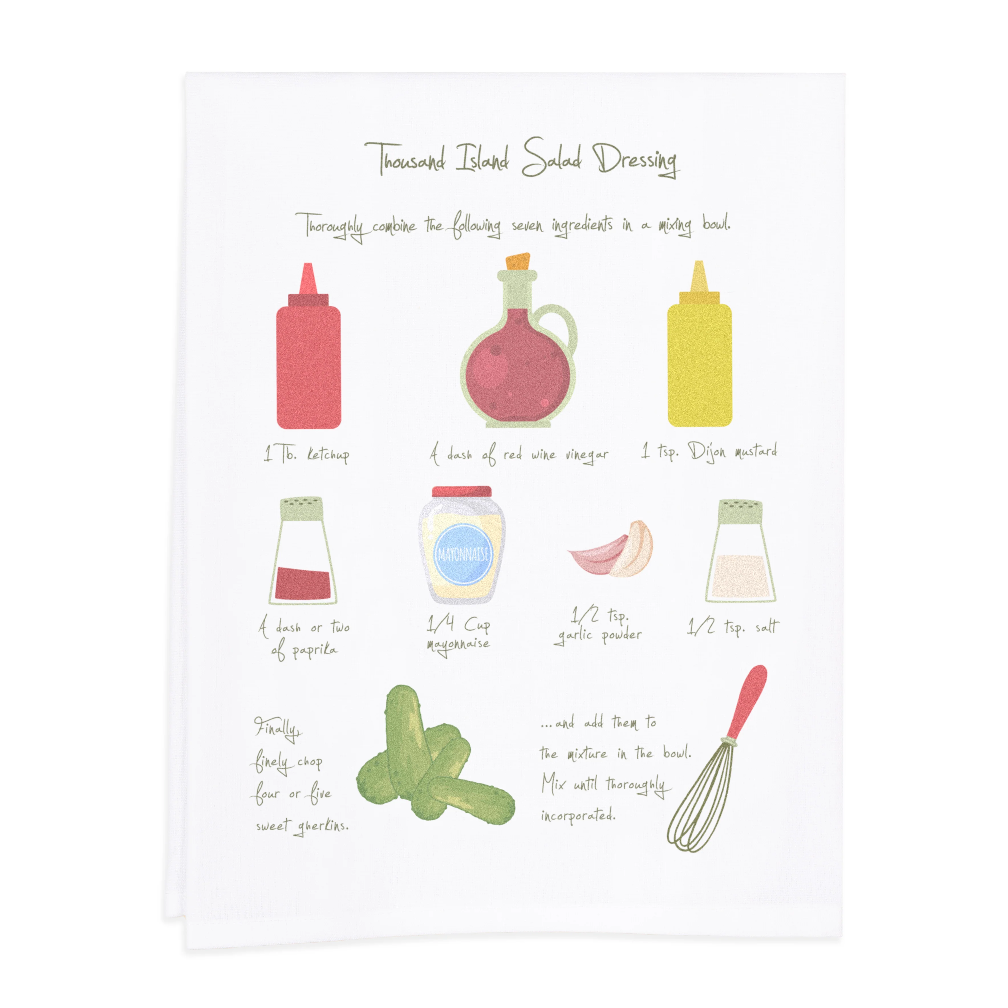 Heavenly Table Recipe Dish Towels - Set of 2 - Image 4