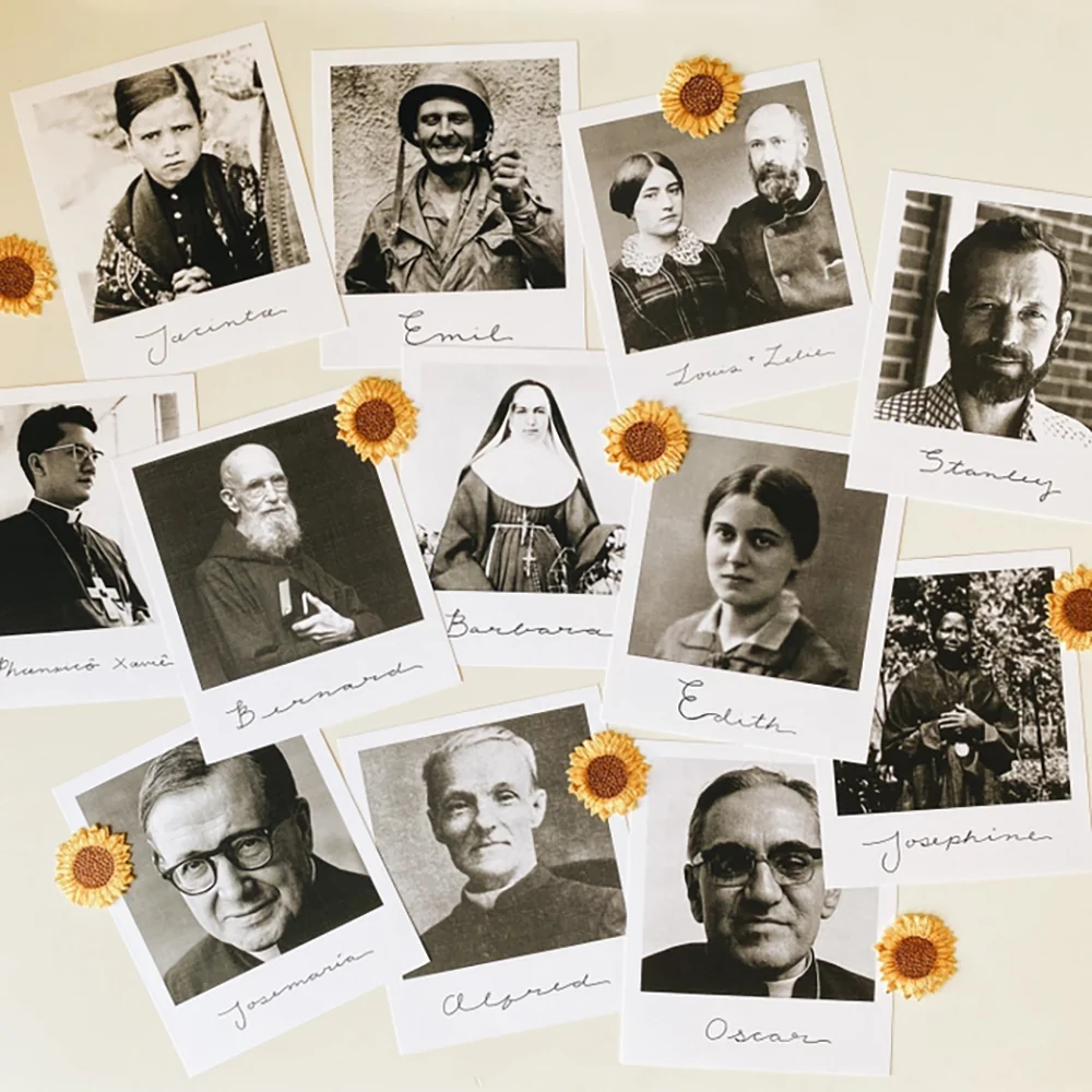 Heirloom Saint Polaroids  - Set of 12