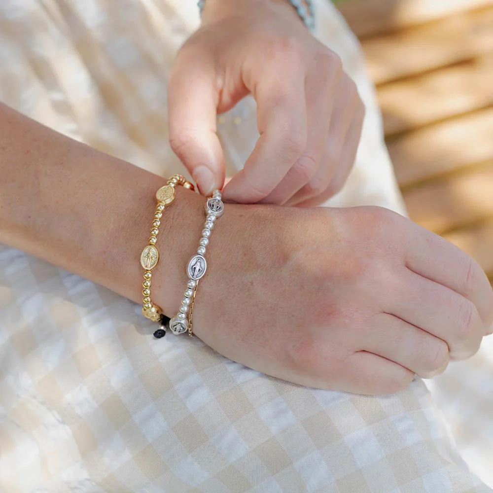 Held By Mary Miraculous Medal Bracelet - Image 5