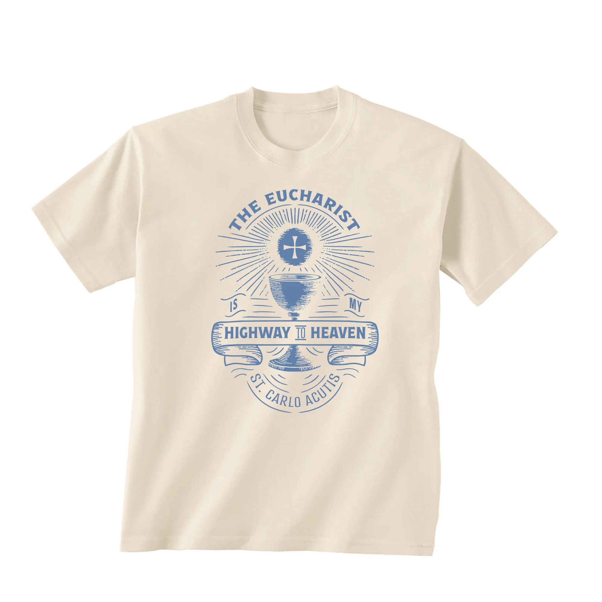 Highway to Heaven Joy of the Eucharist T-Shirt for Kids