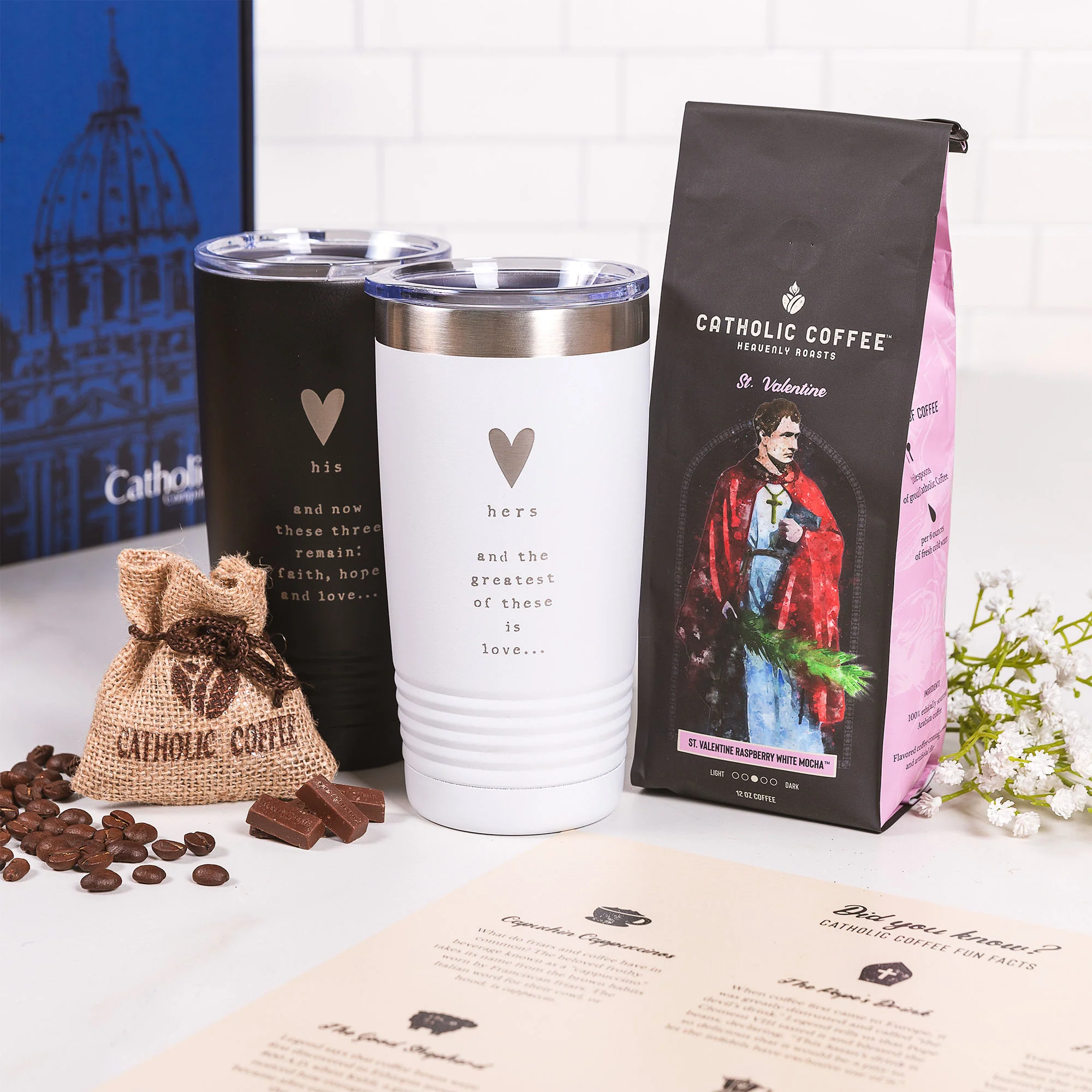 His & Hers Greatest Love Valentine Coffee Gift Box - Image 2