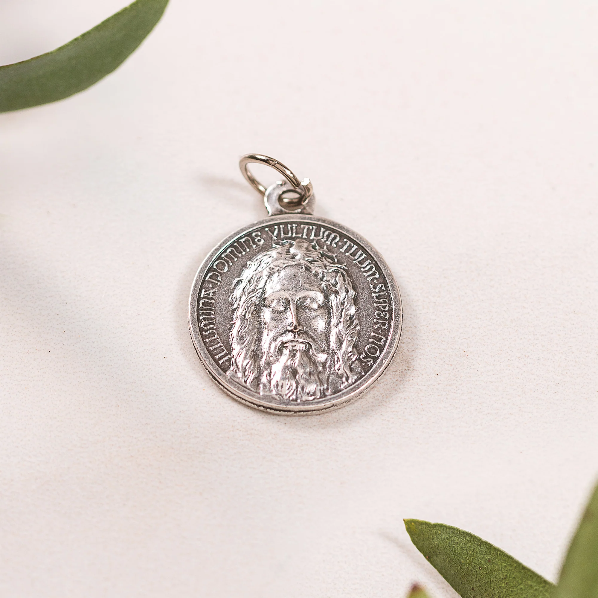 Holy Face Prayer Card & Medal