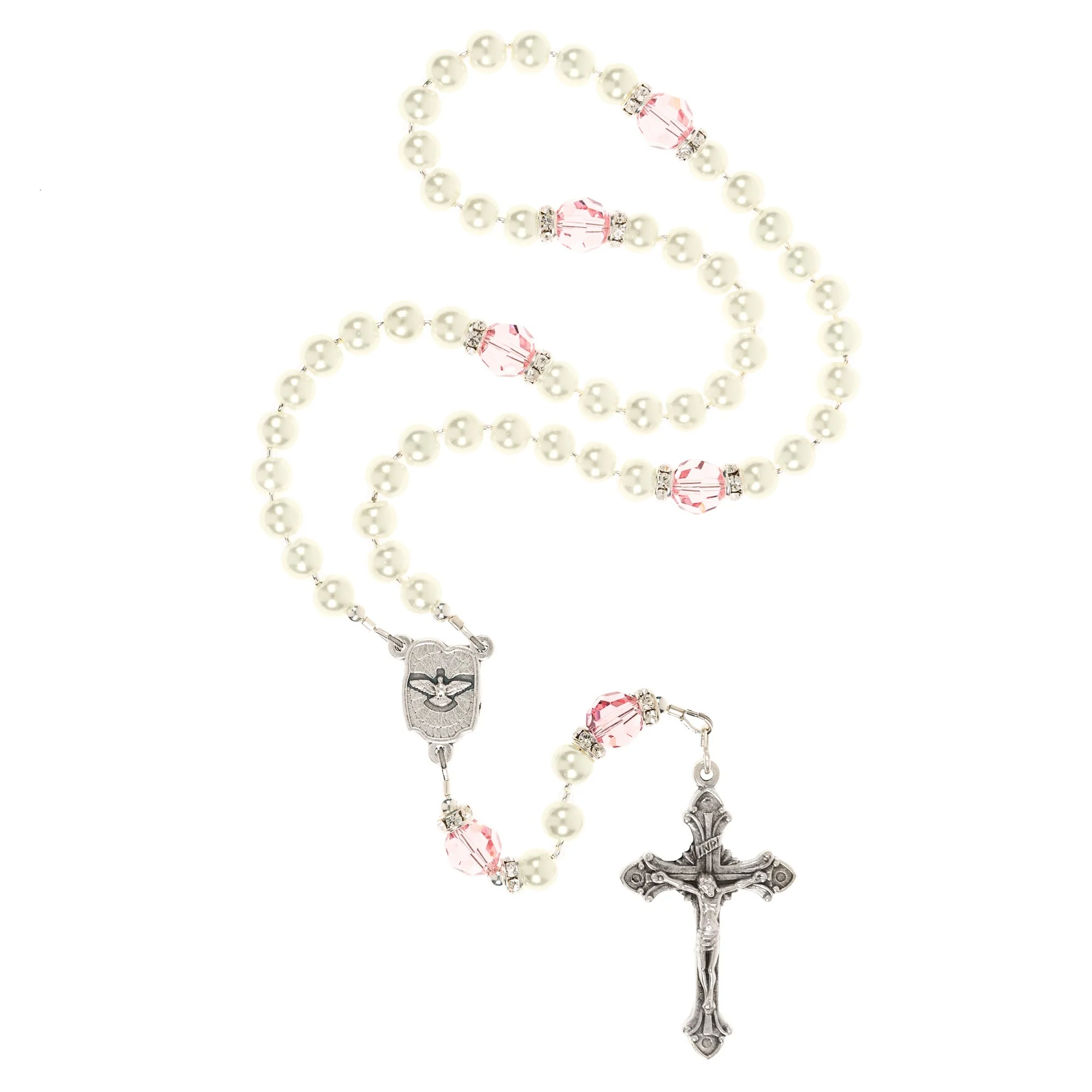 Holy Family Girl Baptism Rosary - Image 3