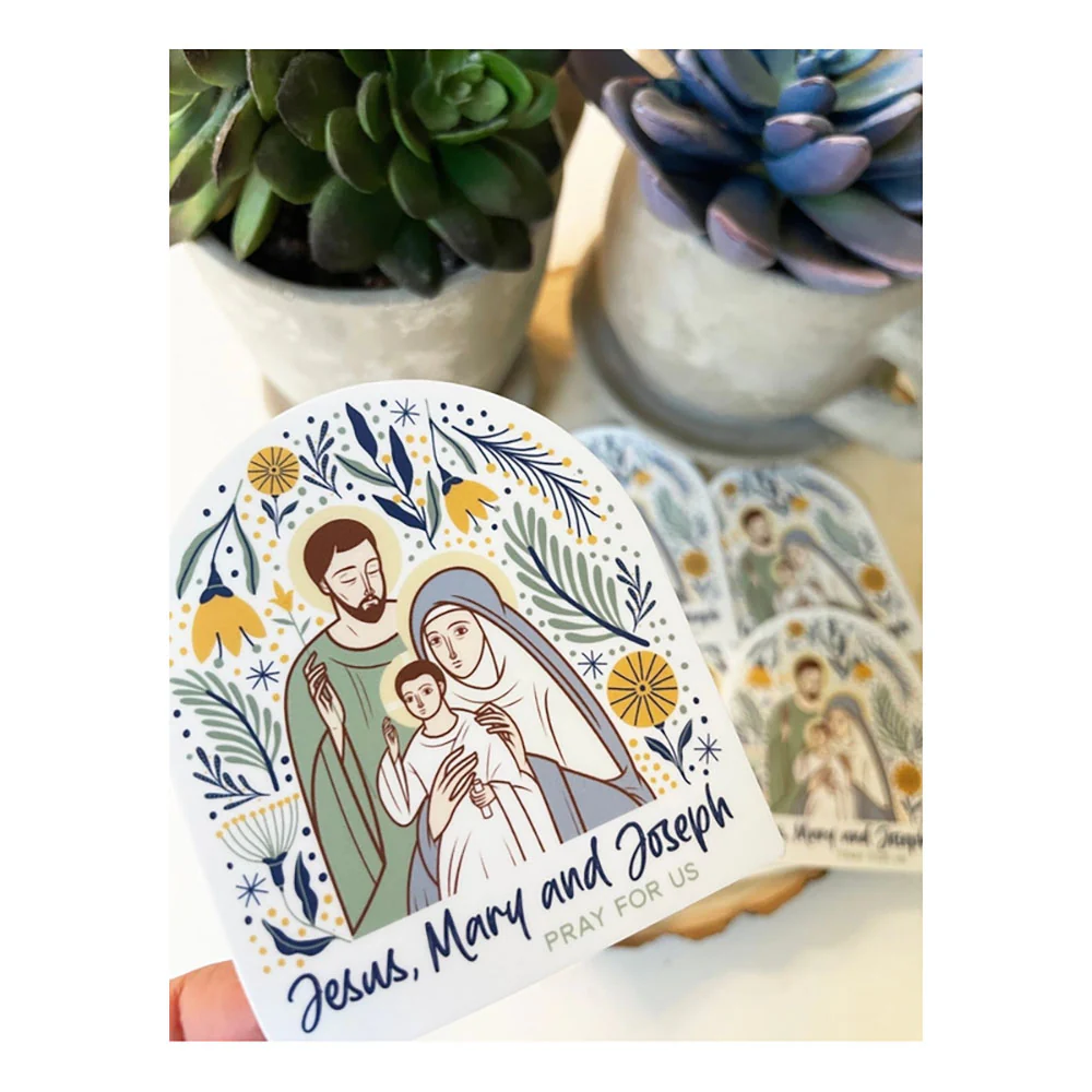 Holy Family Vinyl Sticker