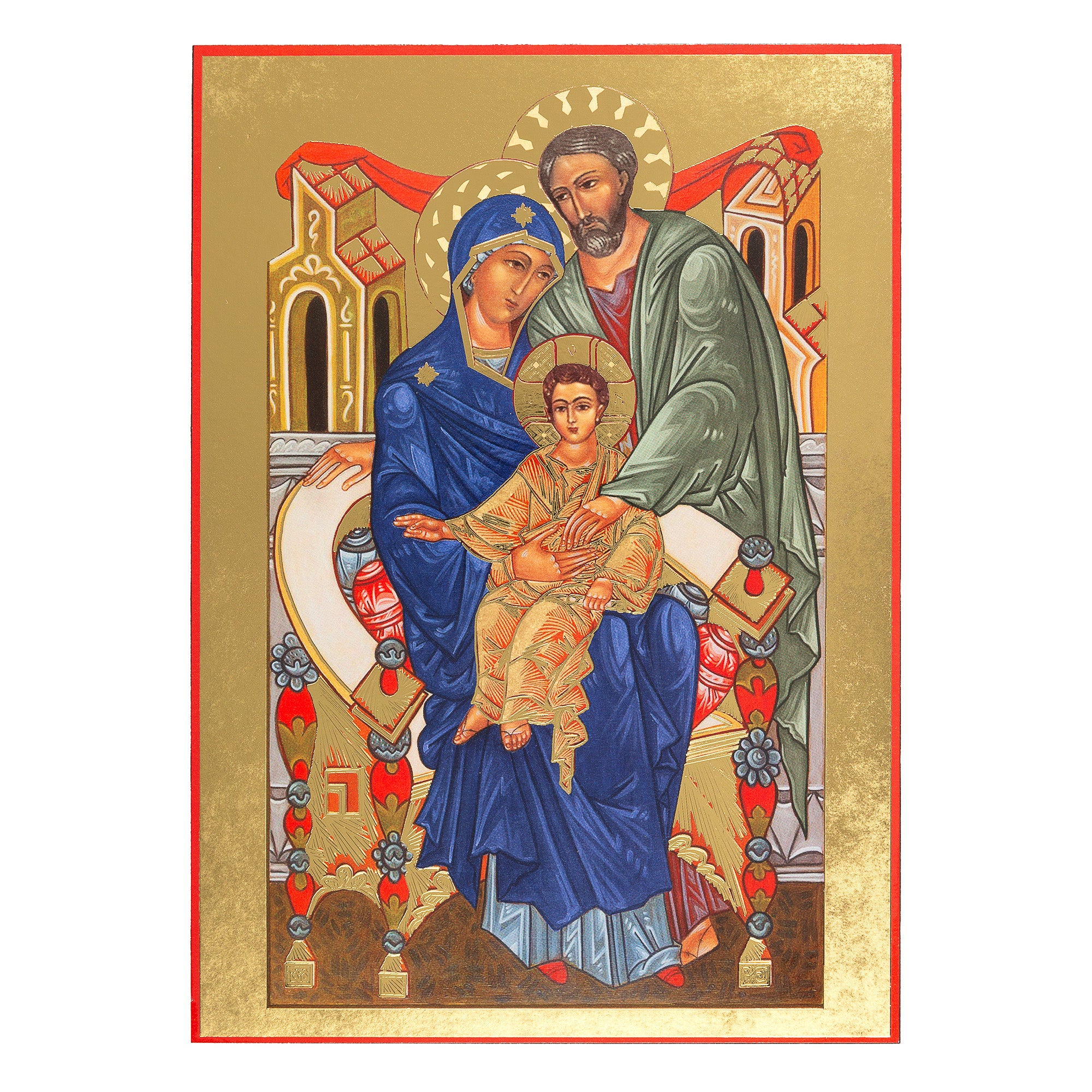 Holy Family Wood Icon - Image 2