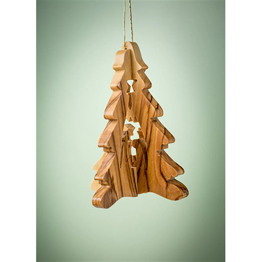 Holy Land 3D Christmas Tee & Nativity Ornament - Image 3
