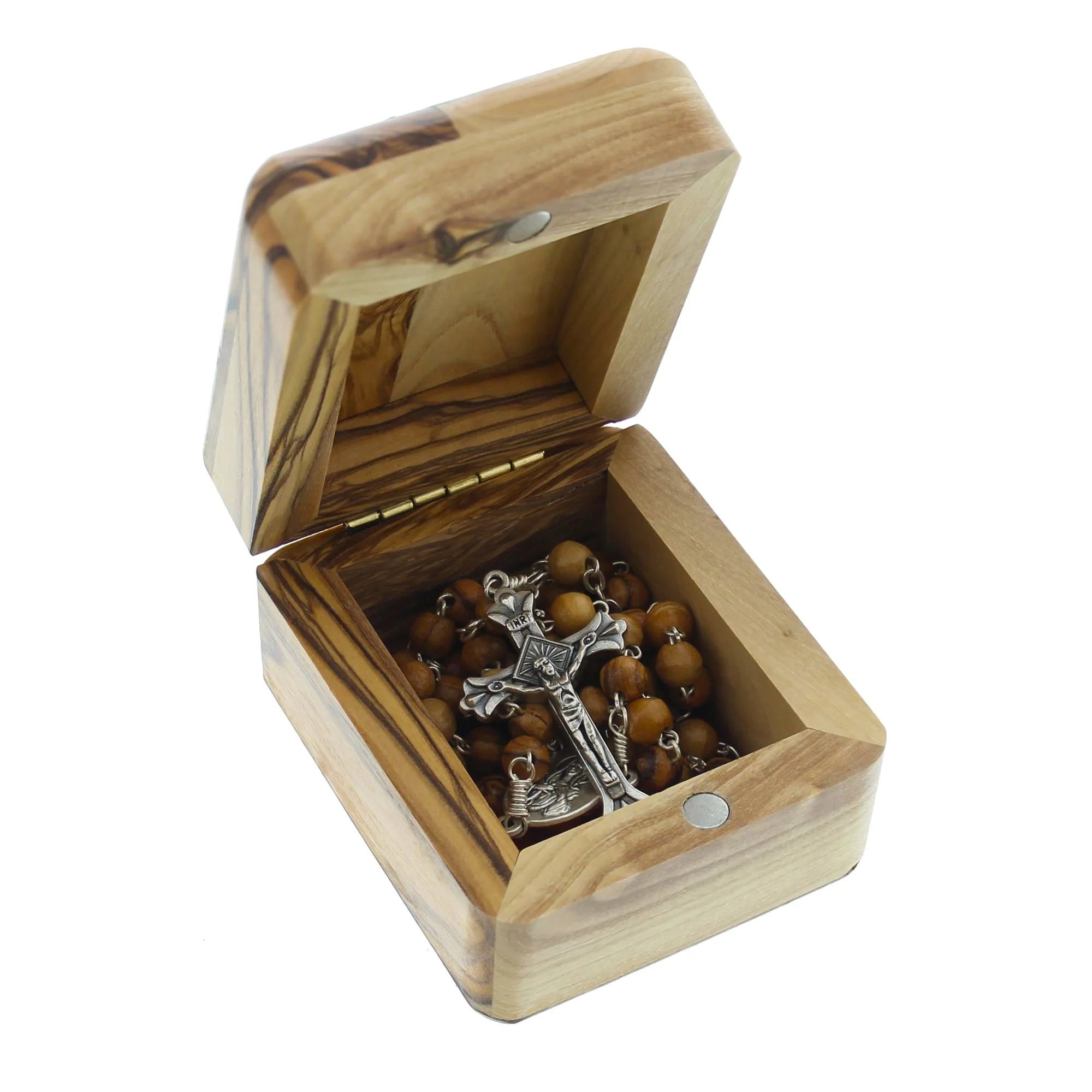 Holy Land RCIA Box with Olive Wood Rosary - Image 2