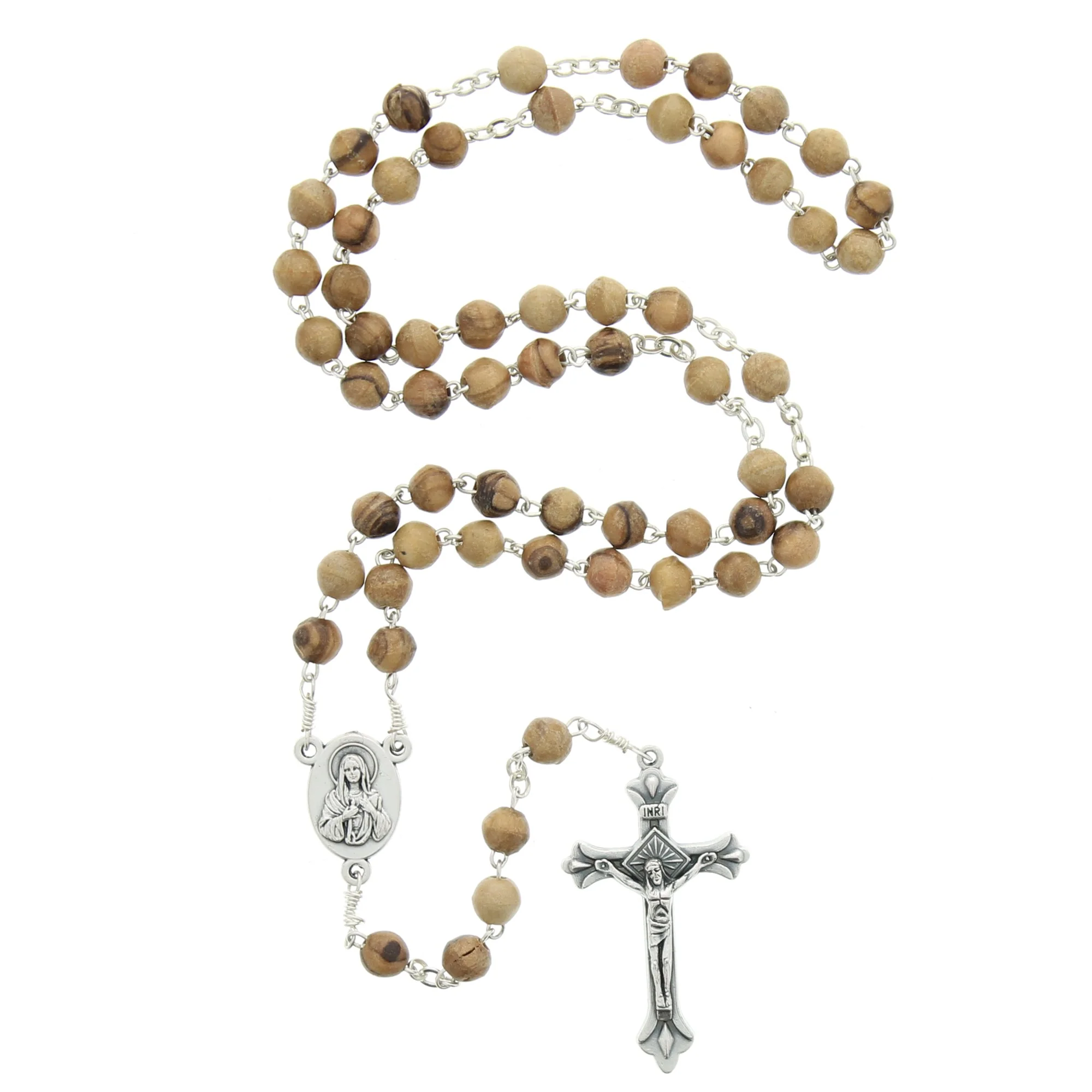 Holy Land RCIA Box with Olive Wood Rosary - Image 3