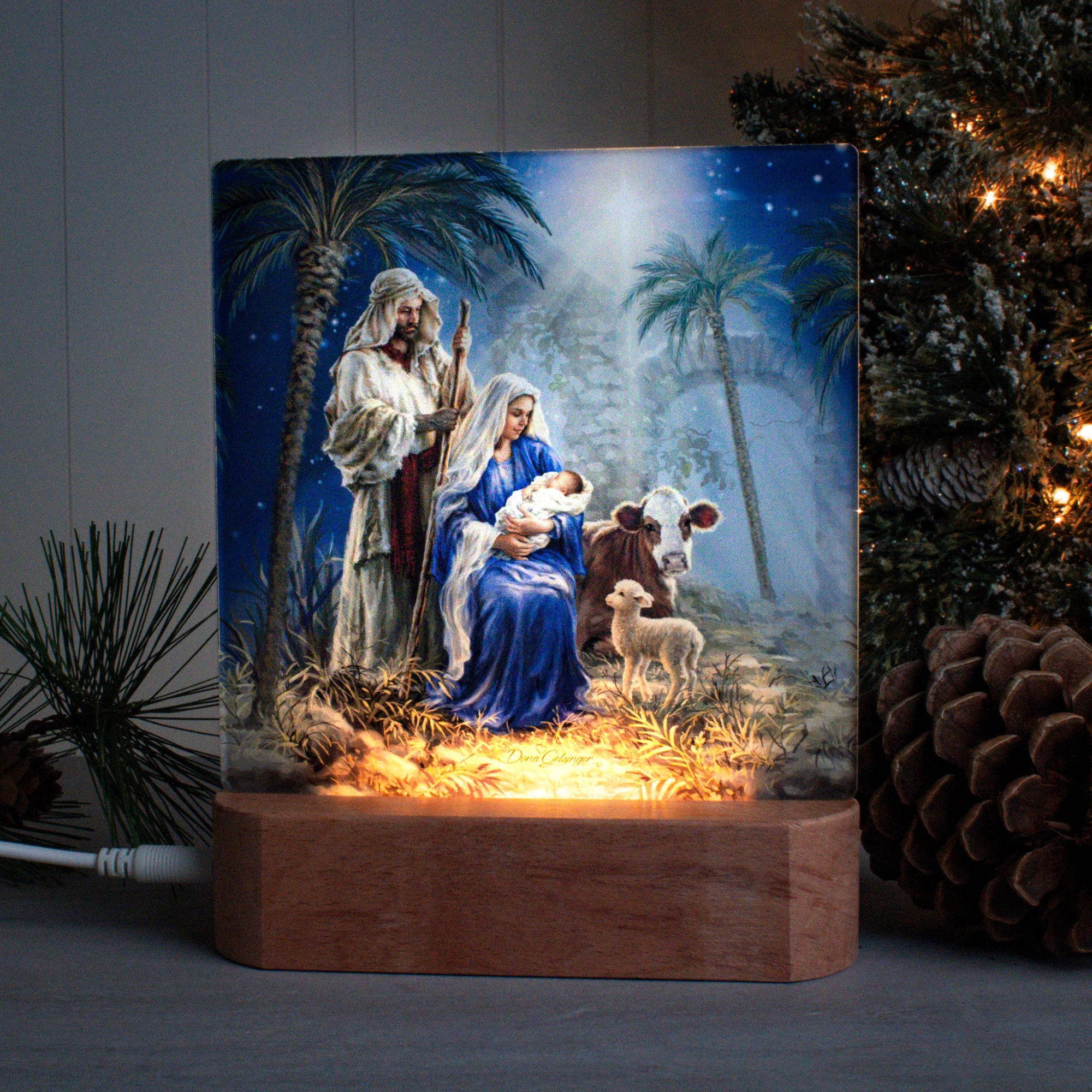 Holy Night Tabletop LED Night Light - Image 2