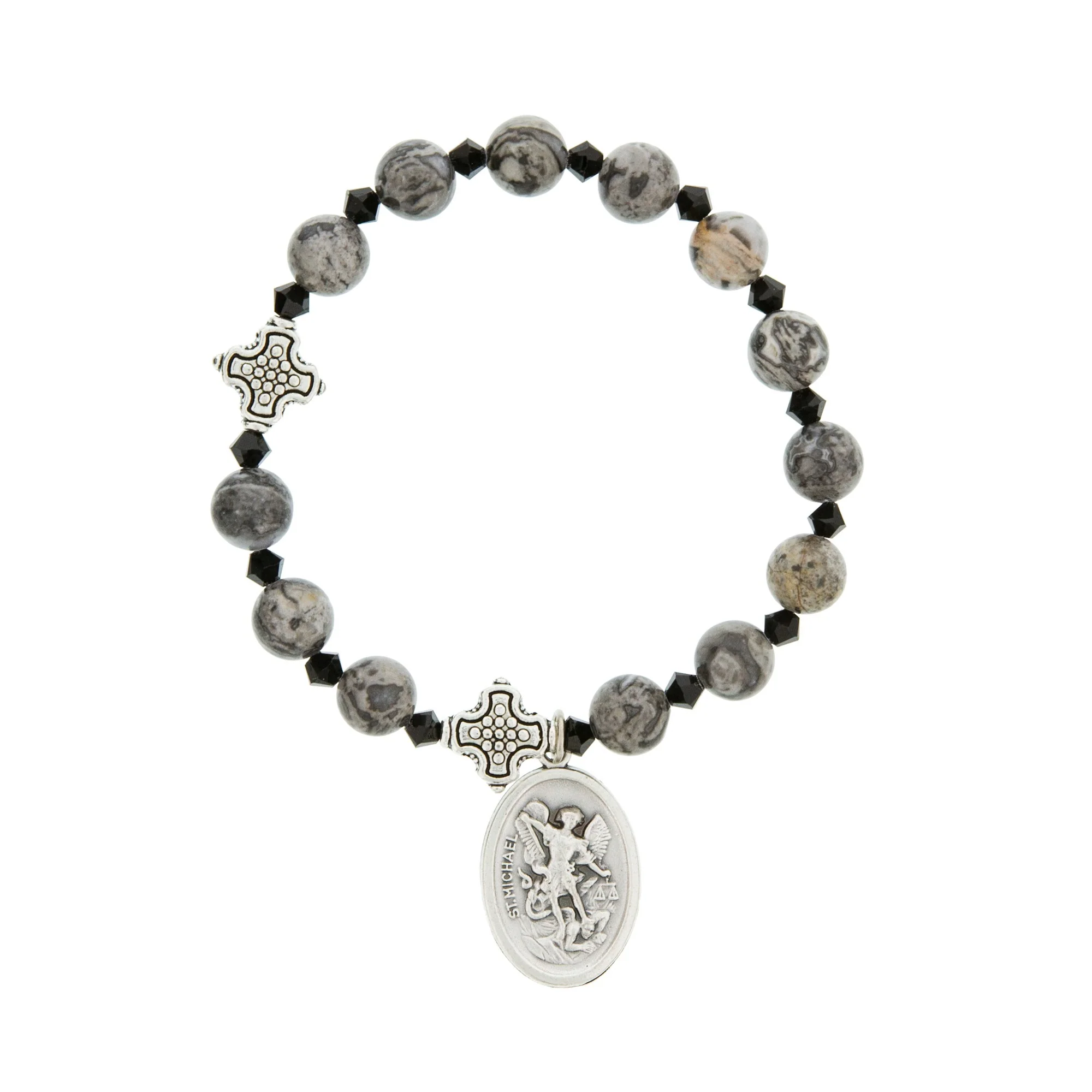Holy Souls Rosary Stretch Bracelet - Image 3