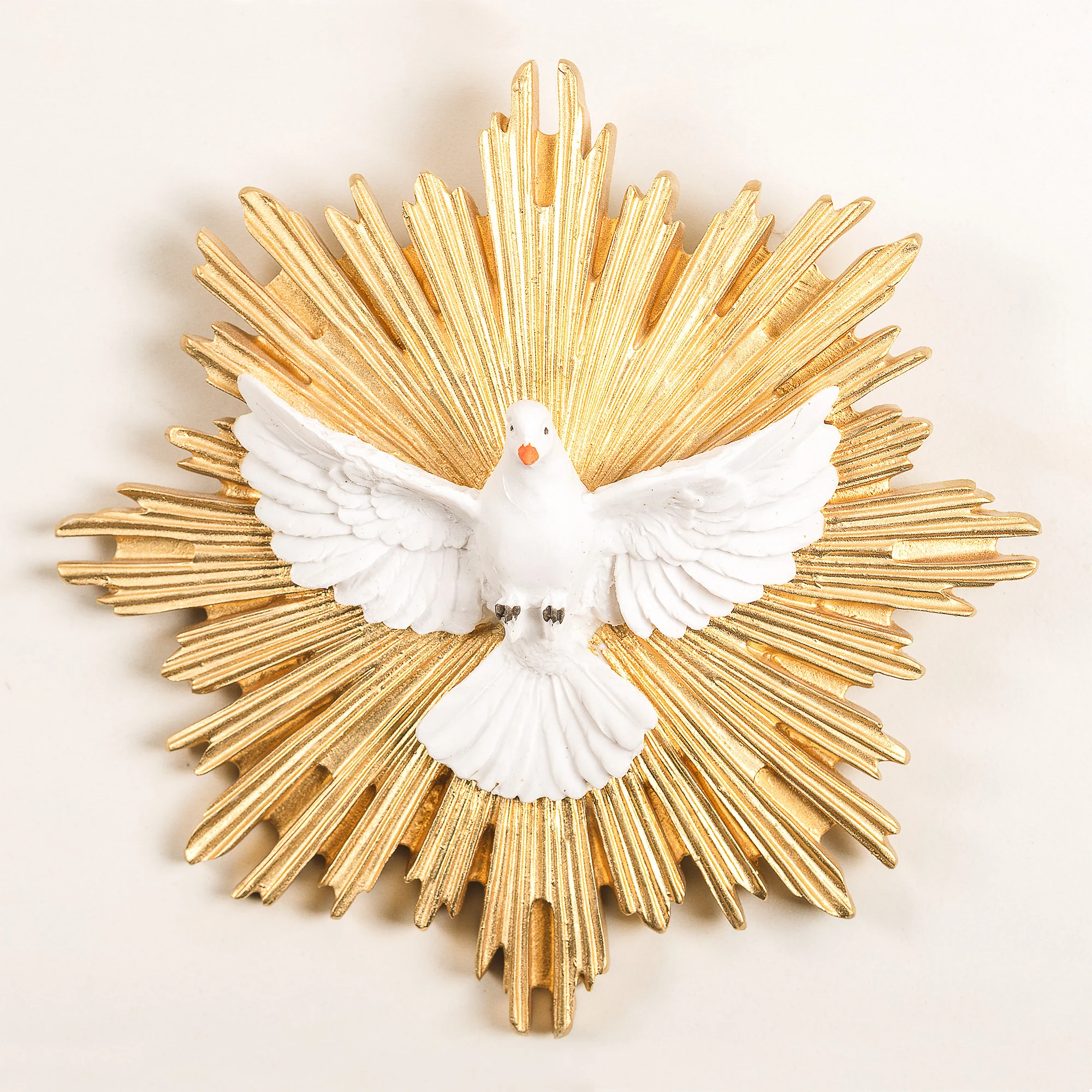 Holy Spirit Dove Wall Plaque - 7.5" x 7.5"