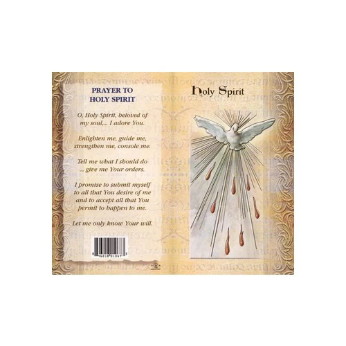 Holy Spirit - Folded Prayer Card - Image 3