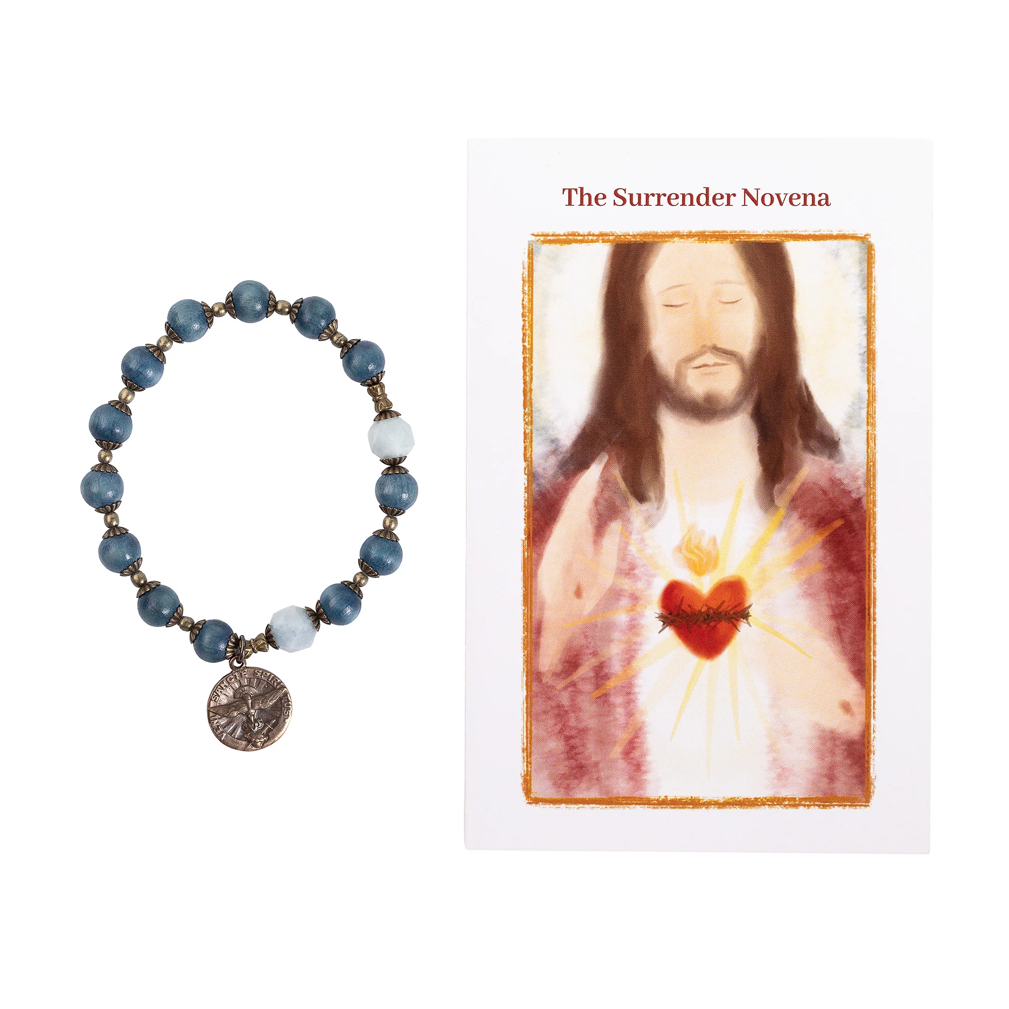 Holy Spirit Surrender Rosary Bracelet - Image 2