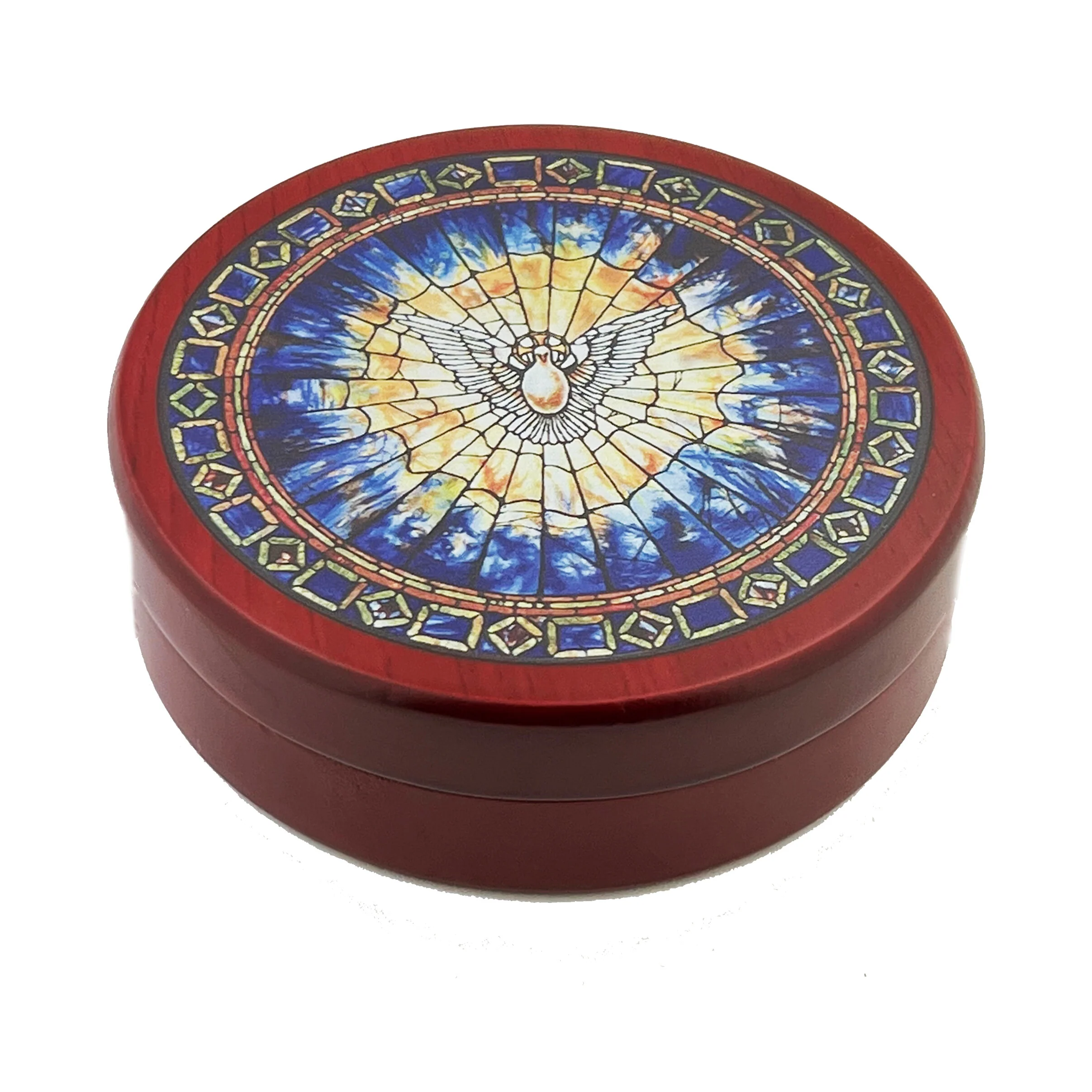 Holy Spirit Window Wooden Keepsake Box