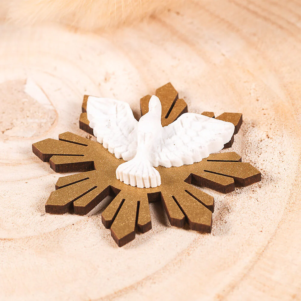Holy Spirit with Rays Magnet - 2.5" - Image 2