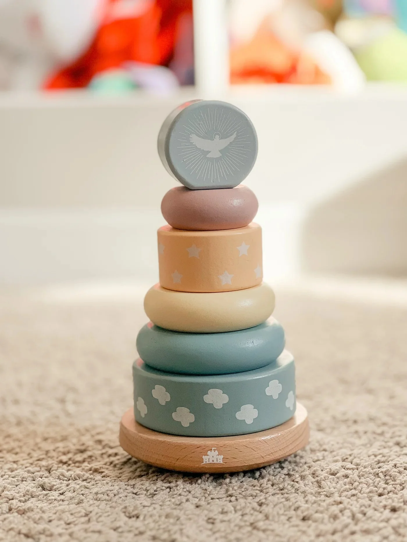 Holy Spirit Wooden Tower Toy - Image 2