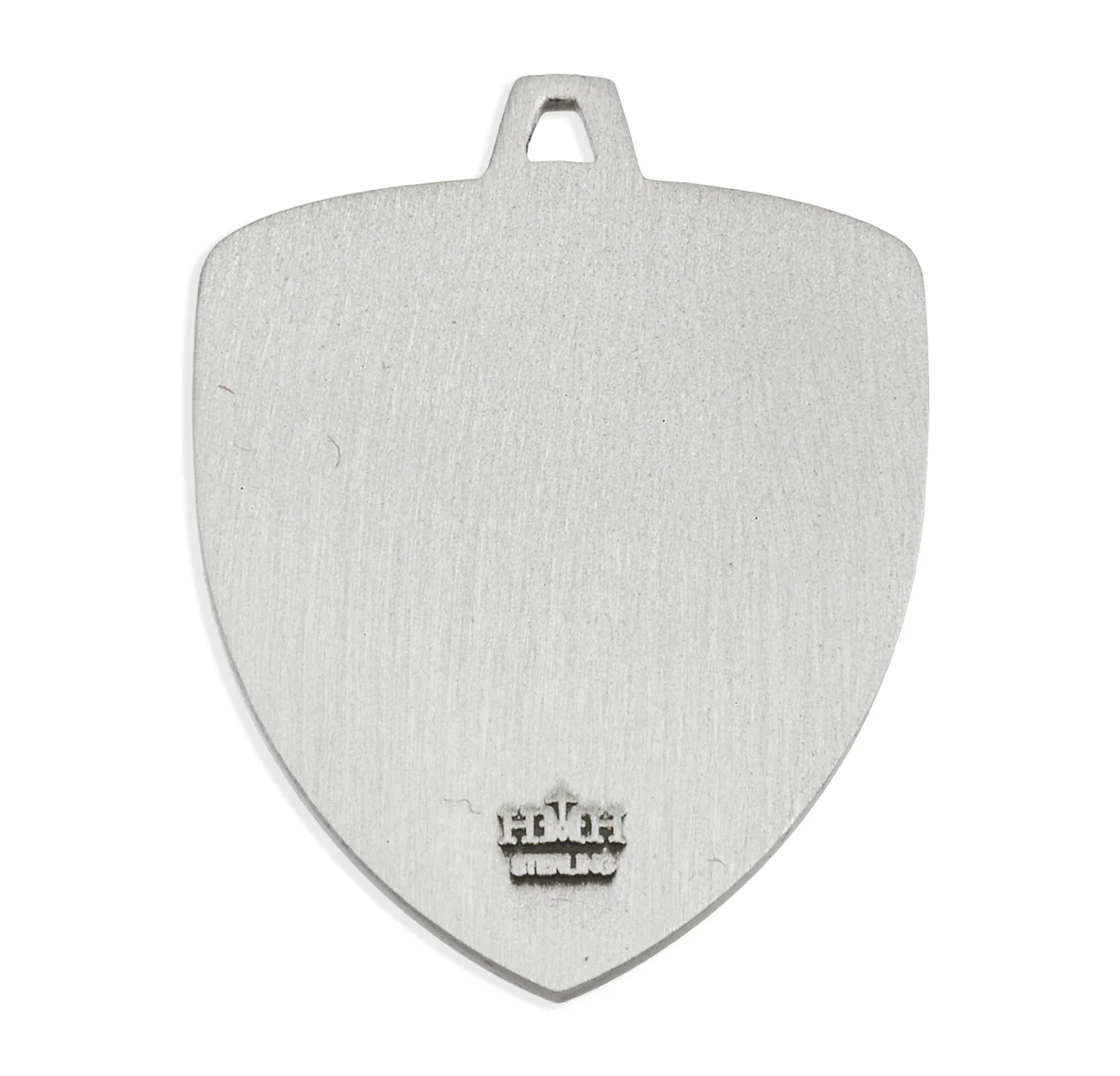 Holy St. Michael Sterling Shield Medal Necklace - Image 3