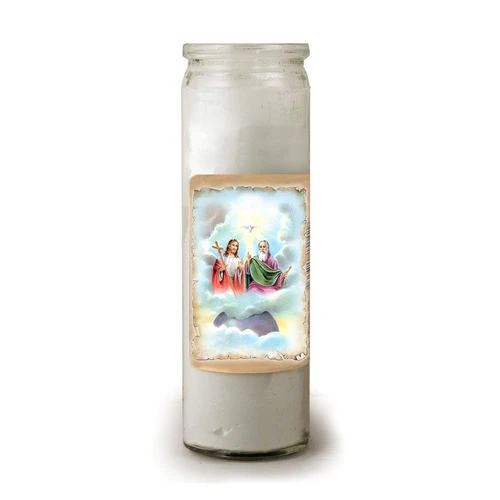 Holy Trinity Catholic Candle - Image 2