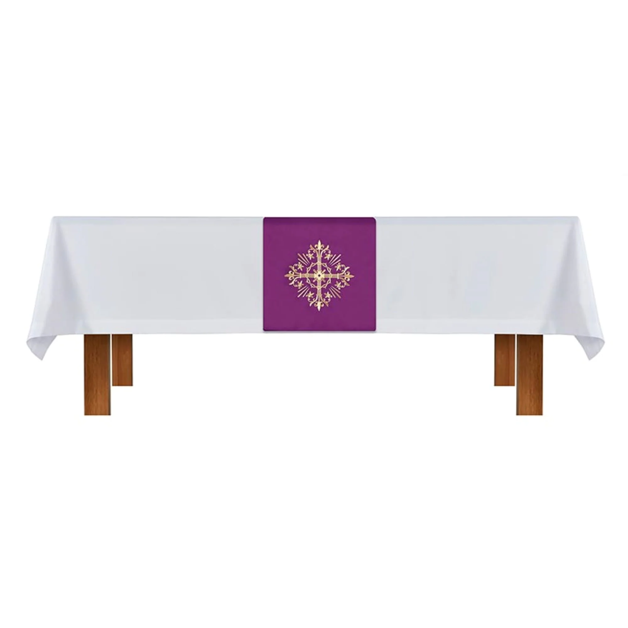 Holy Trinity Overlay Cloth With Altar Frontal - 2 Piece Set - Image 13