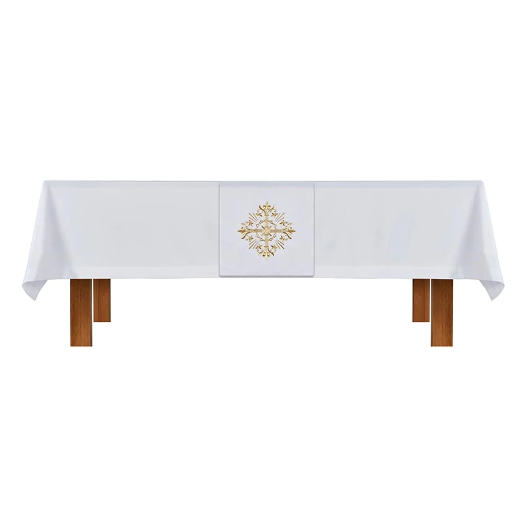 Holy Trinity Overlay Cloth With Altar Frontal - 2 Piece Set - Image 5