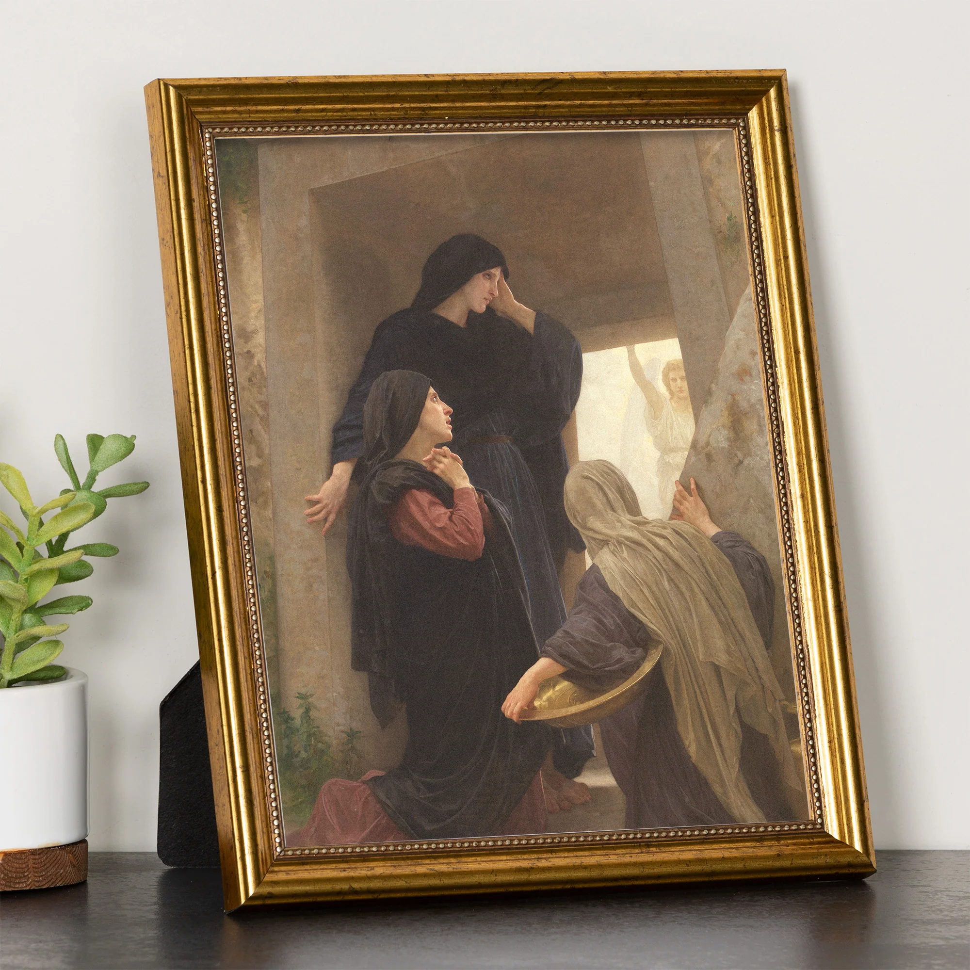 Holy Women at the Tomb Gold Framed Print - Multiple Sizes - Image 2