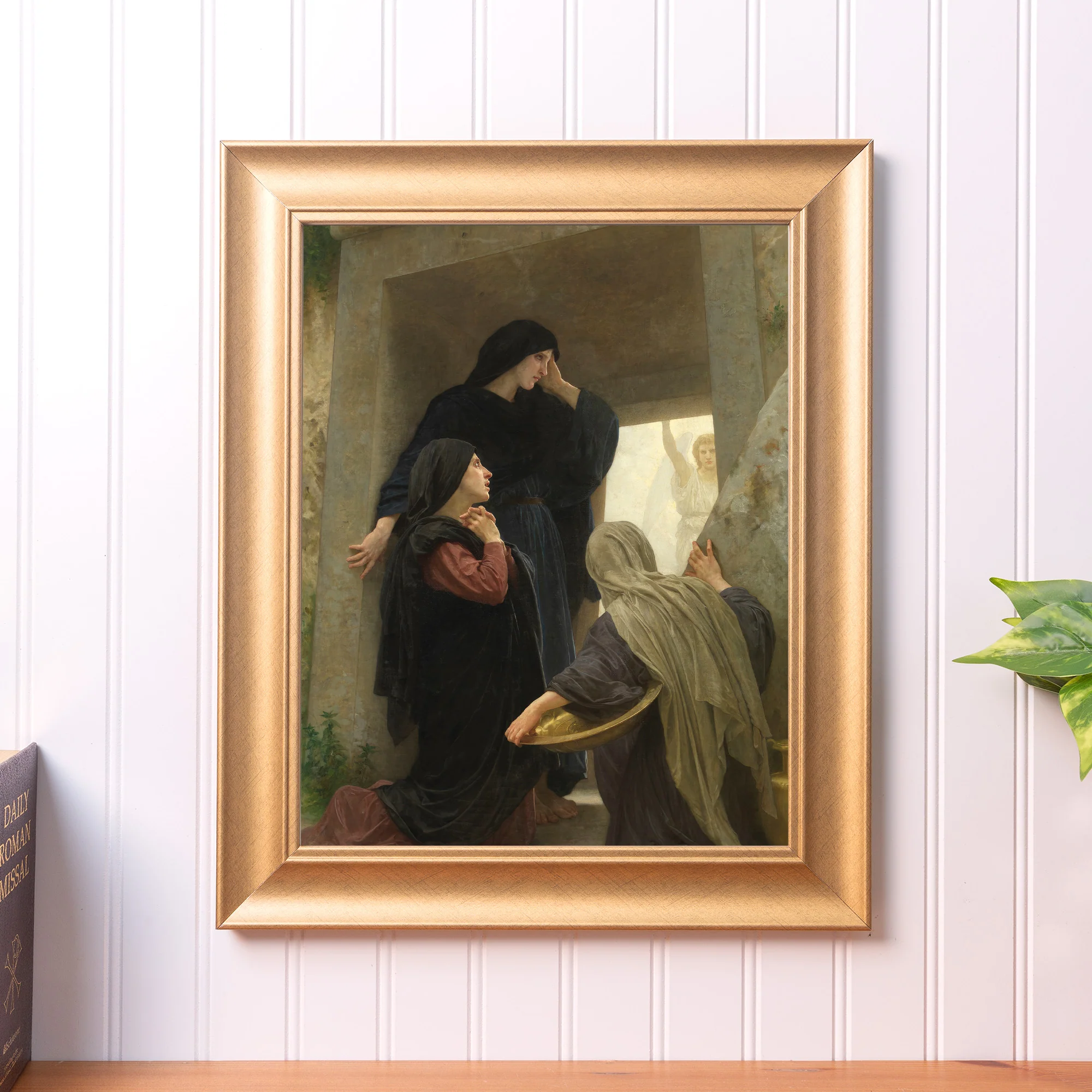 Holy Women at the Tomb Gold Framed Print - Multiple Sizes - Image 3