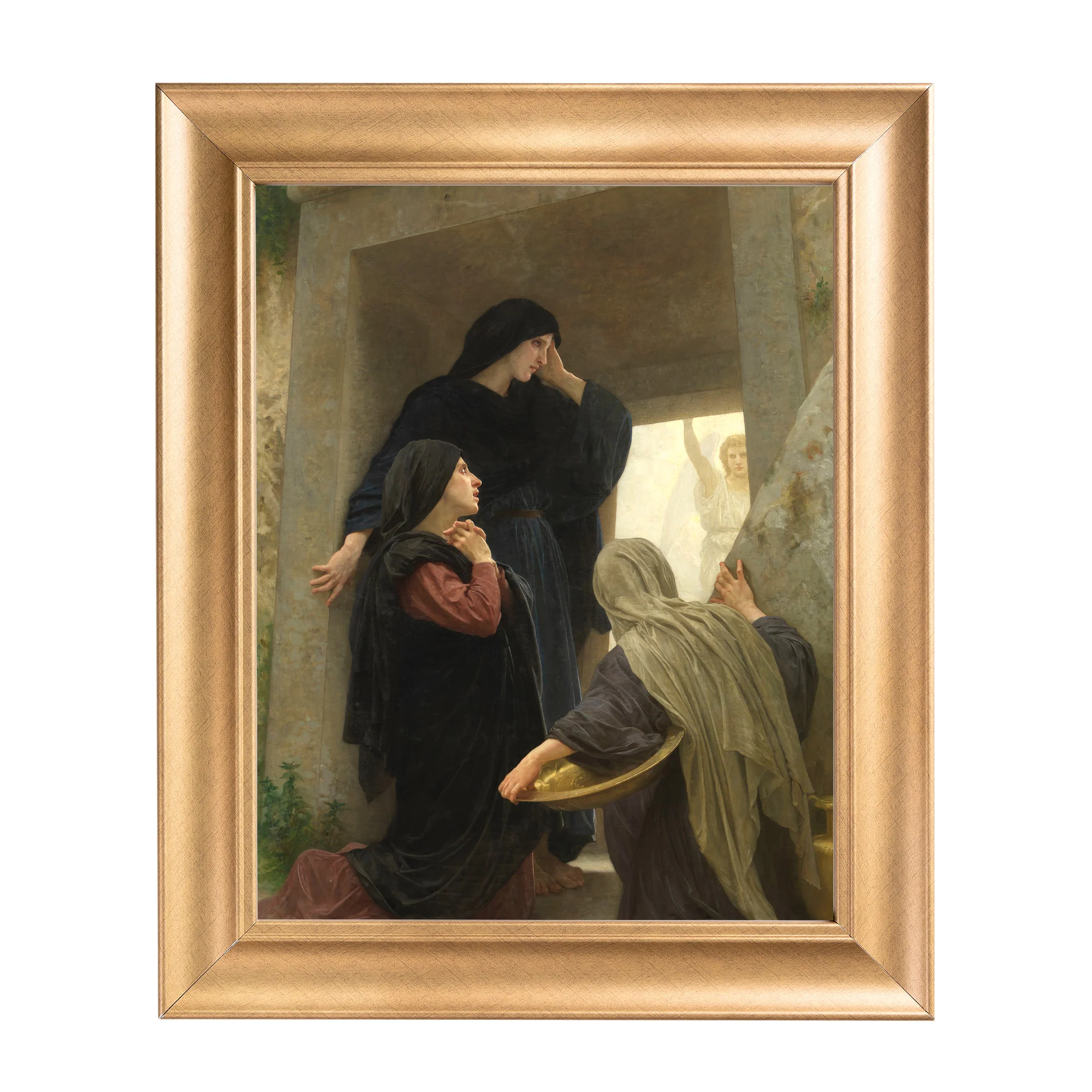Holy Women at the Tomb Gold Framed Print - Multiple Sizes - Image 4