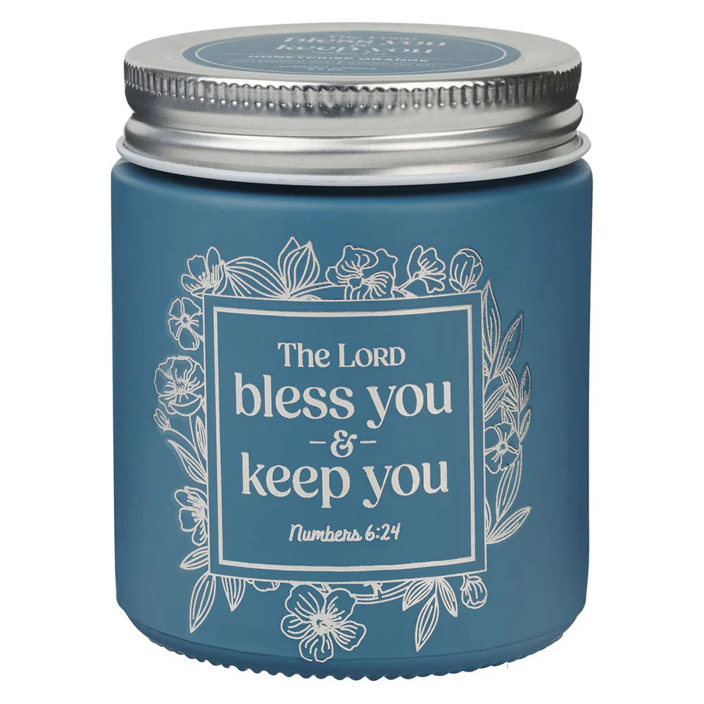 Home Blessing Honeycrisp Orange Glass Candle