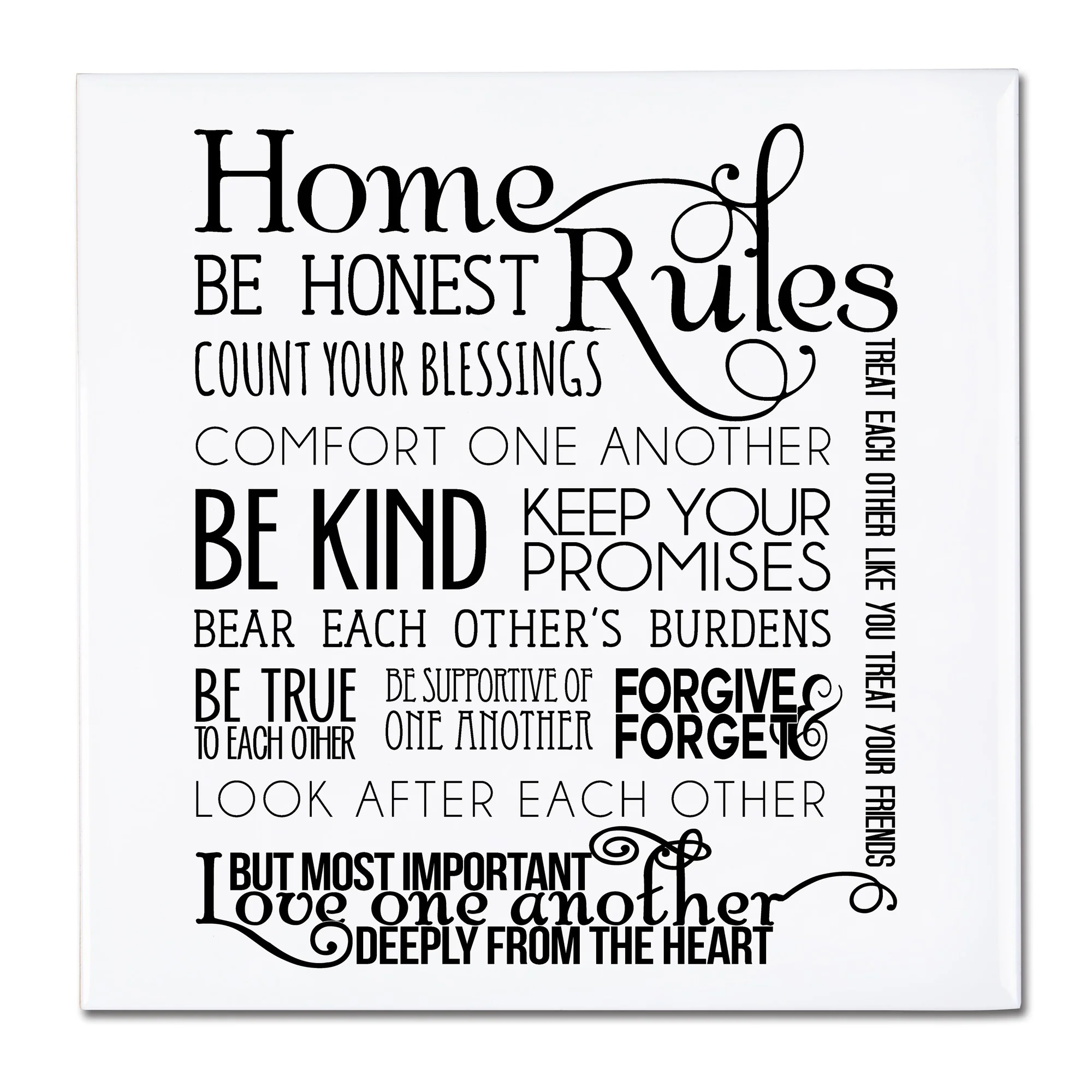 Home Rules Tile - Image 2