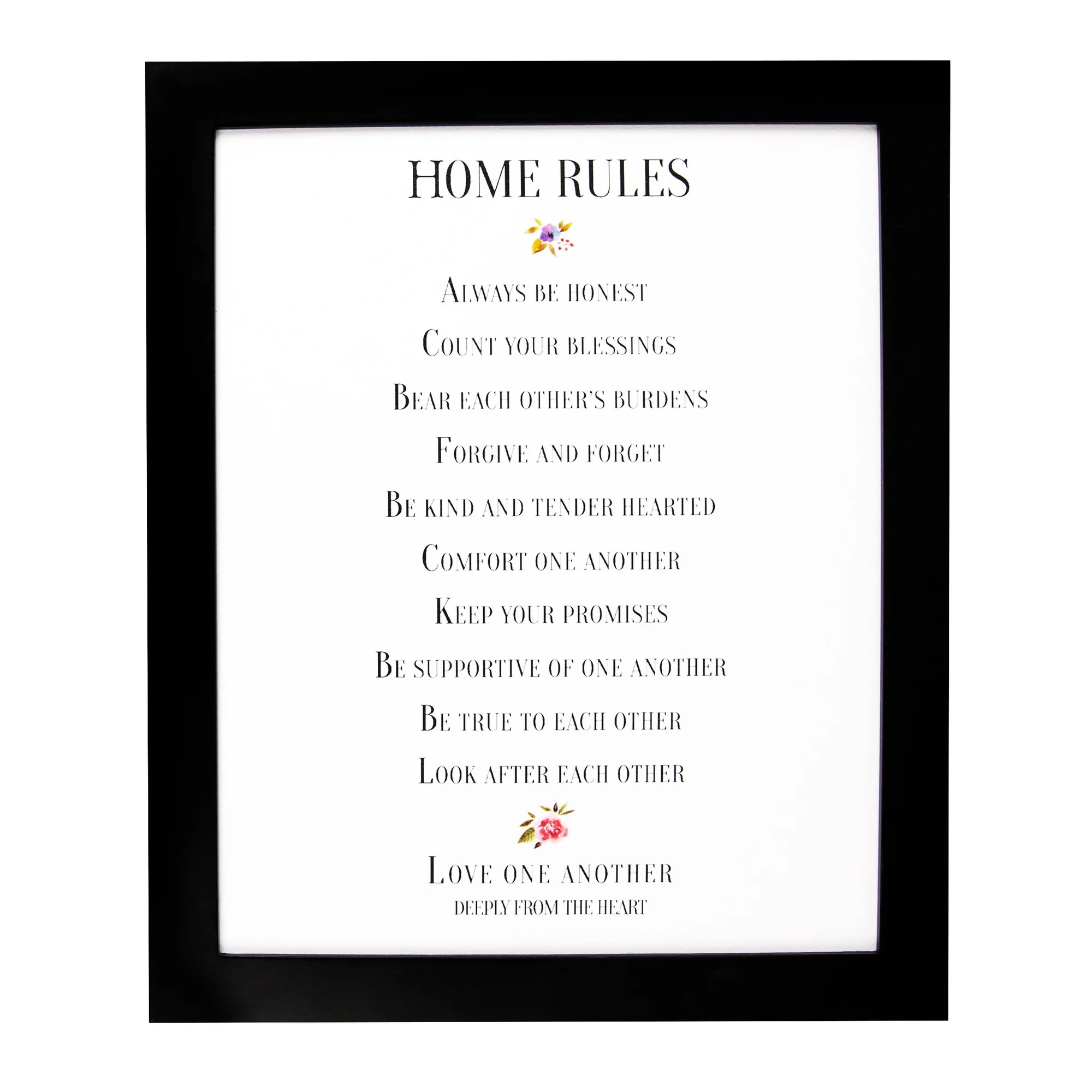 Home Rules Traditional Print - Image 2