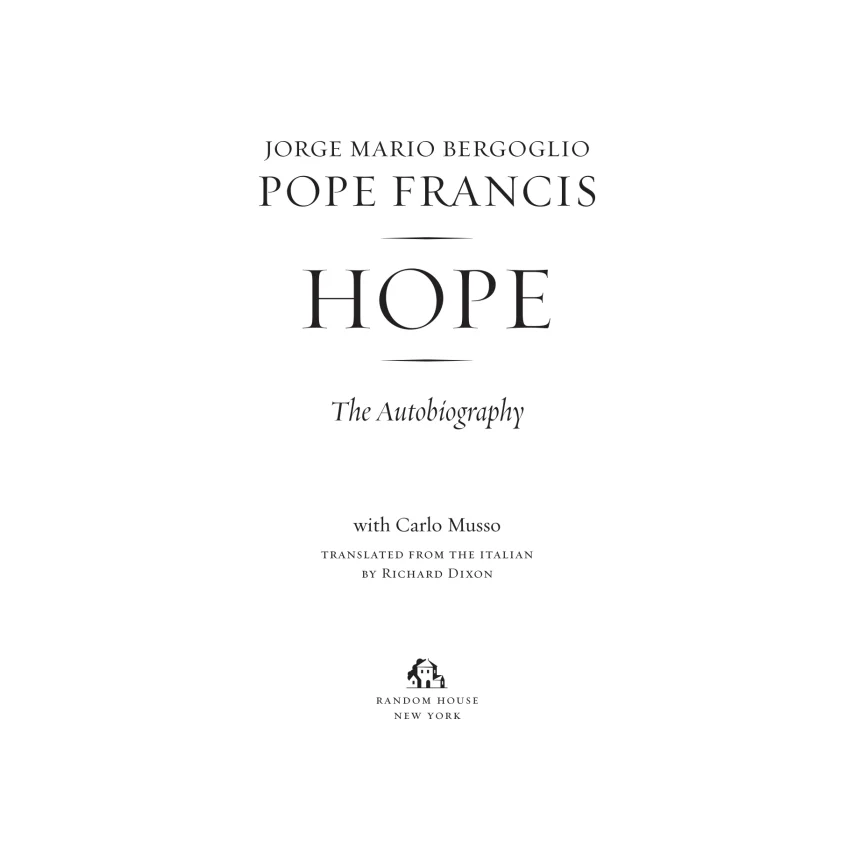 Hope: The Autobiography - by Pope Francis - Image 11
