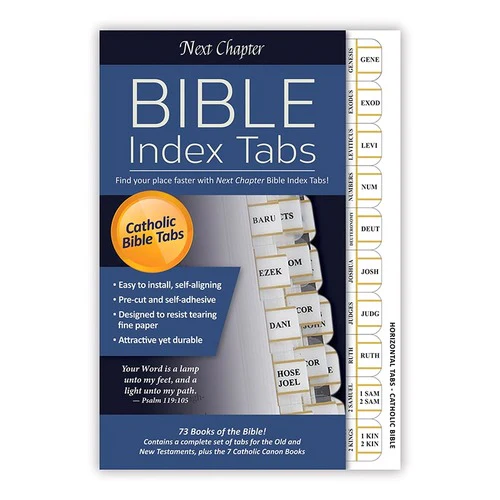 Horizontal Catholic Bible Tabs - Image 2
