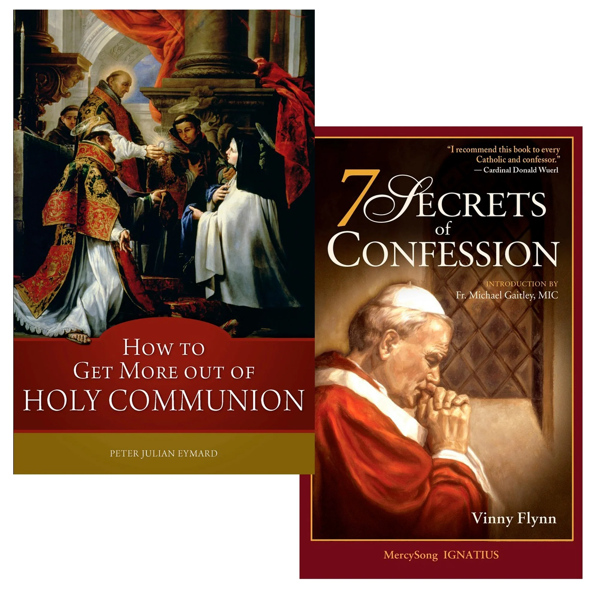 How to Get More Out of Holy Communion & 7 Secrets of Confession (2 Book Set)