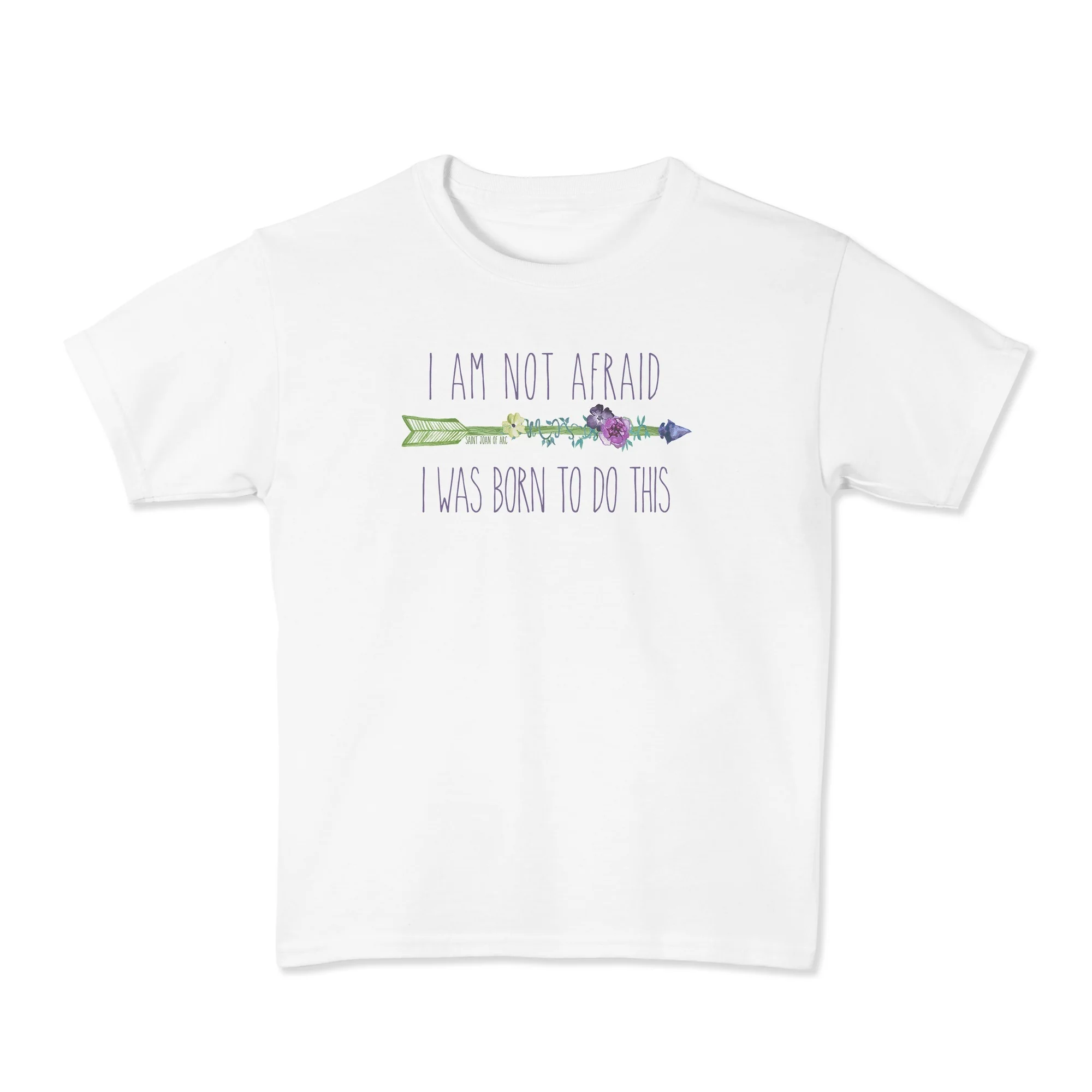 I Am Not Afraid Joan of Arc Children's T-shirt - Image 2