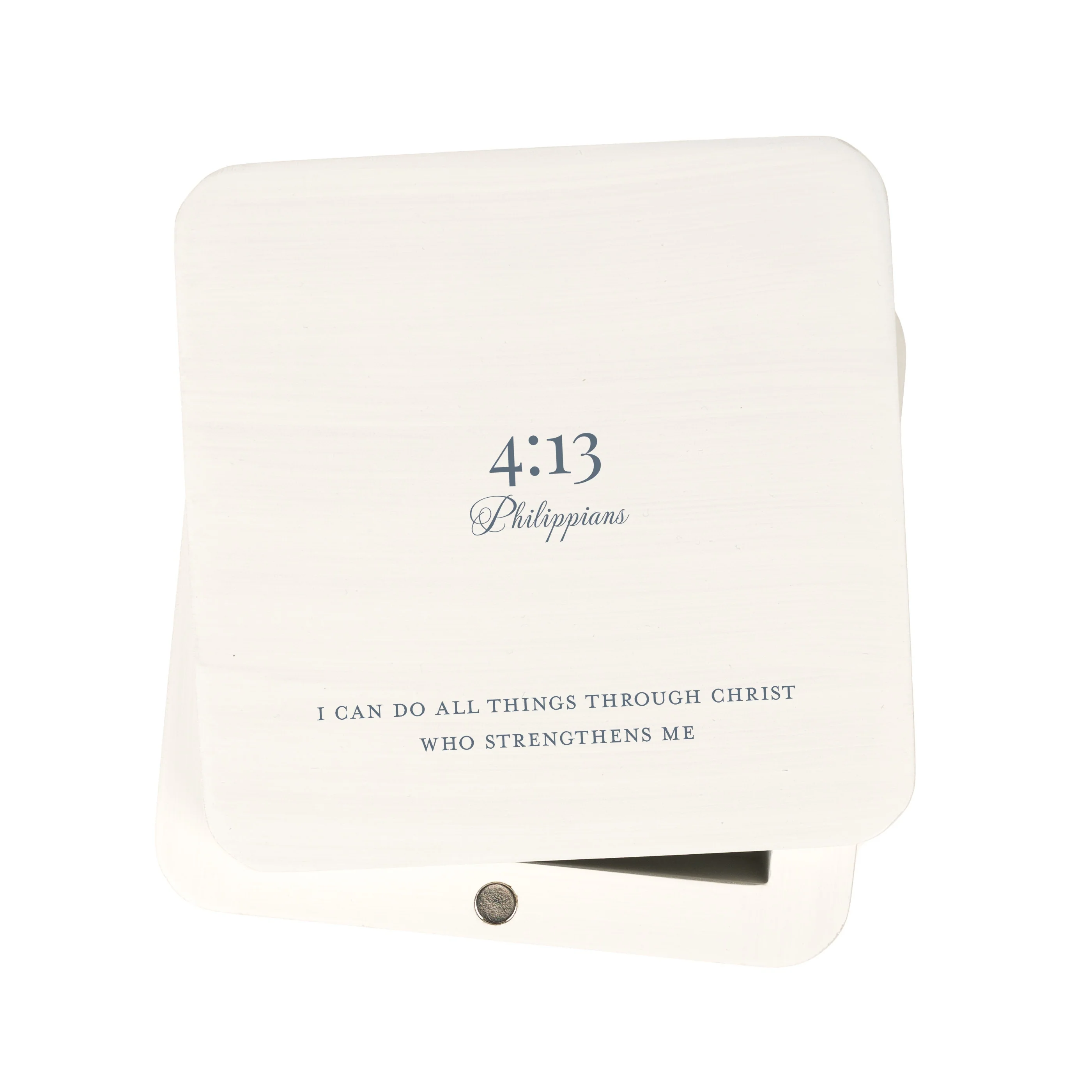 I Can Do All Things White Keepsake Box - Image 3