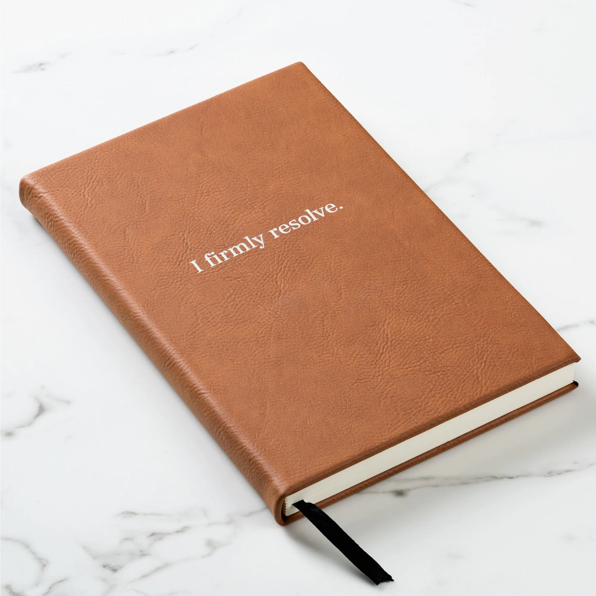 I firmly resolve. Journal