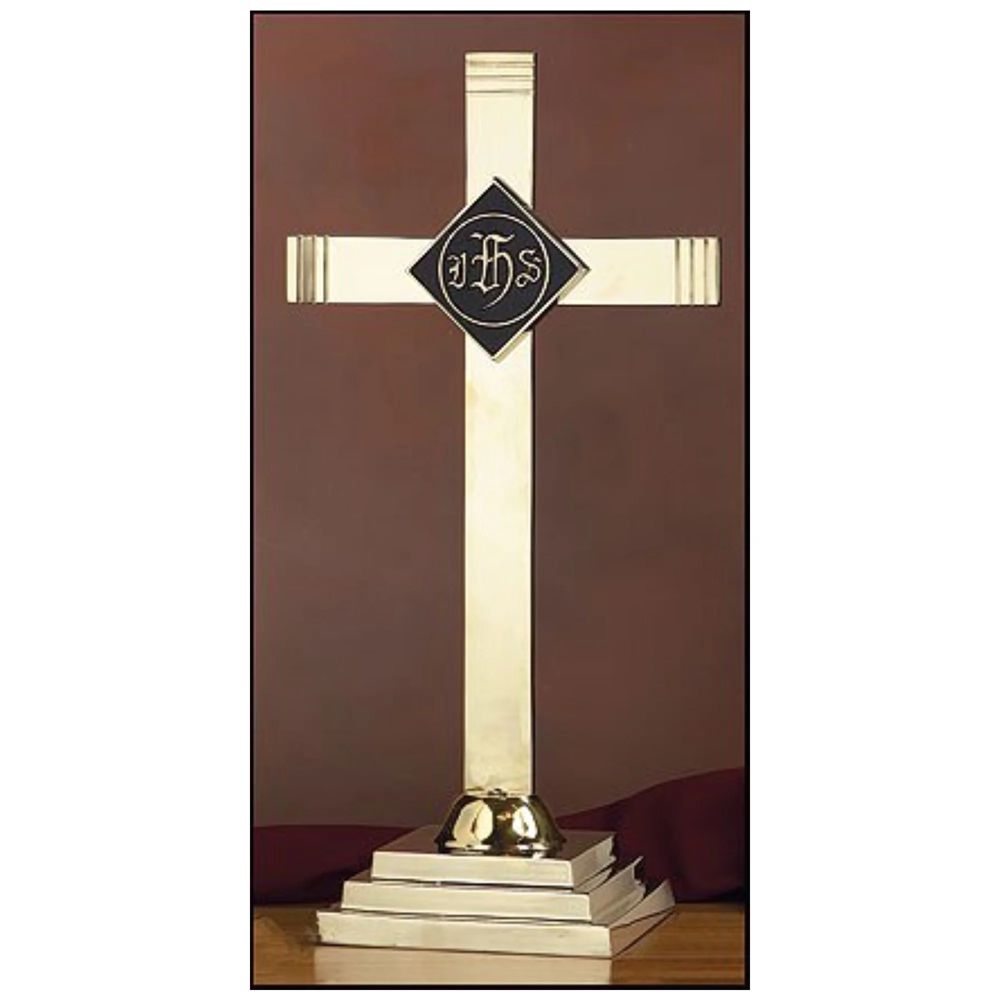 I H S Emblem Altar Cross