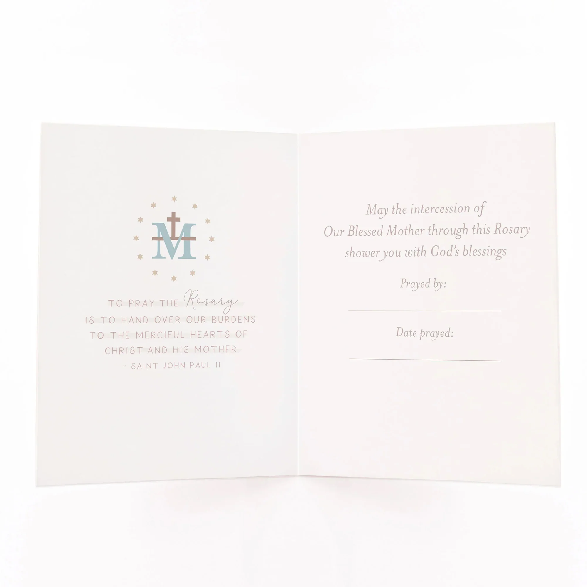 I Prayed a Rosary for You Greeting Cards (Variety 4 Pack) - Image 2