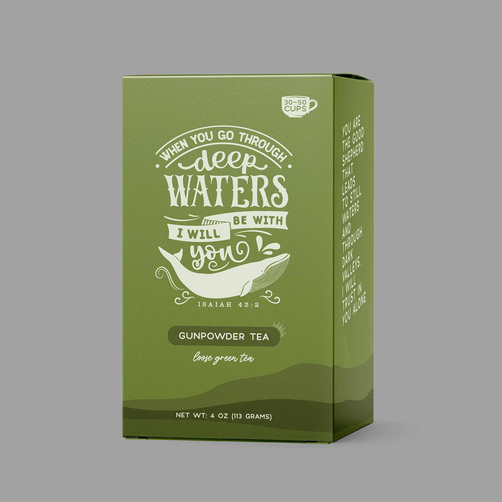 I Will Be With You Gunpowder Green Tea - Bag or Box