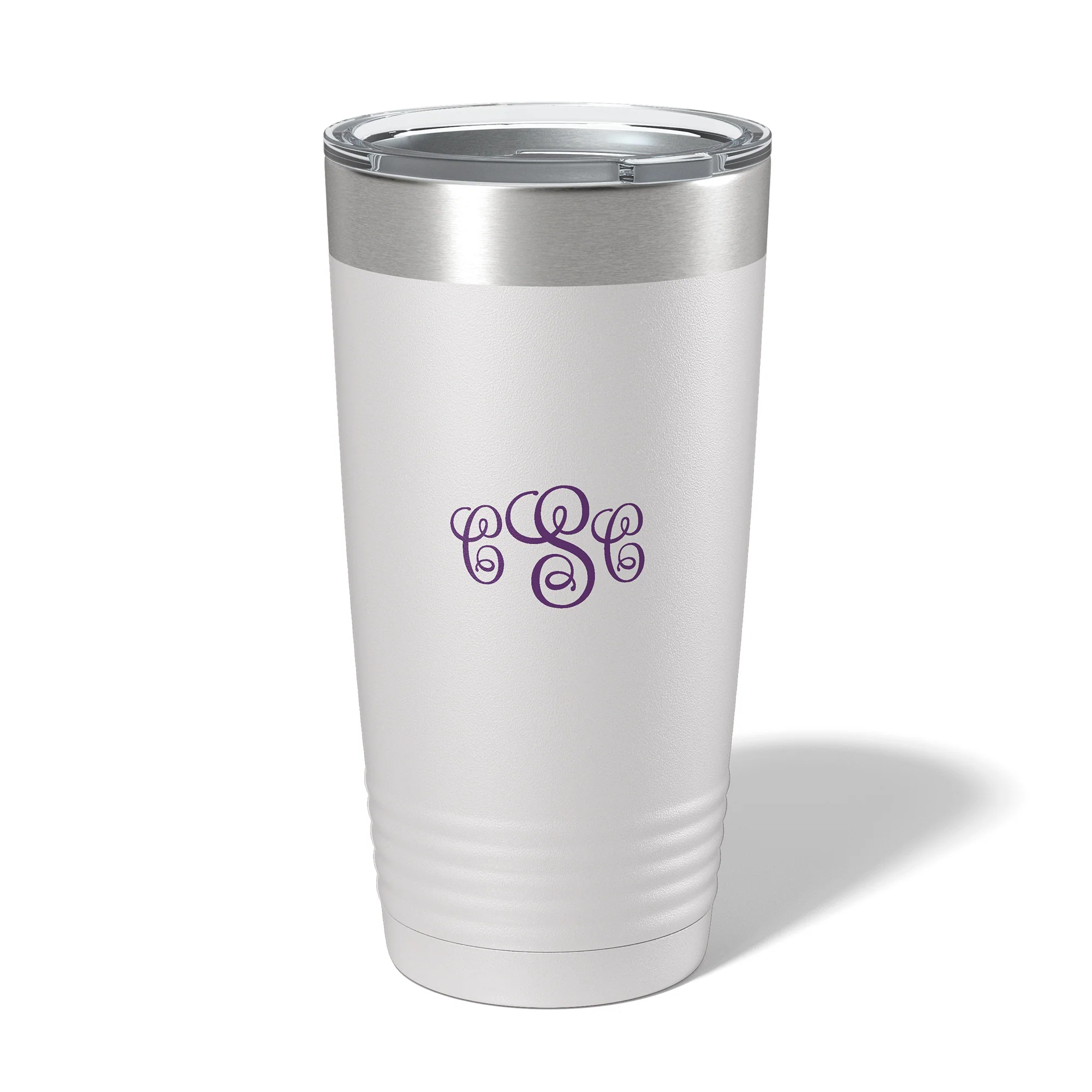 If You Seek Patience Insulated White 20 oz. Tumbler - Image 4
